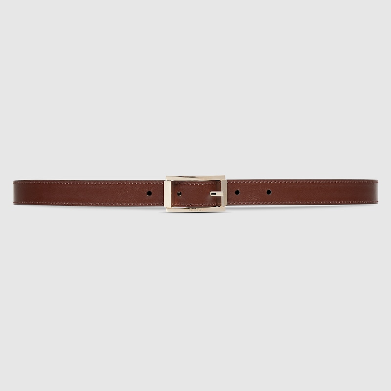 Replicate Reversible thin belt with rectangular buckle(1:1 replica)