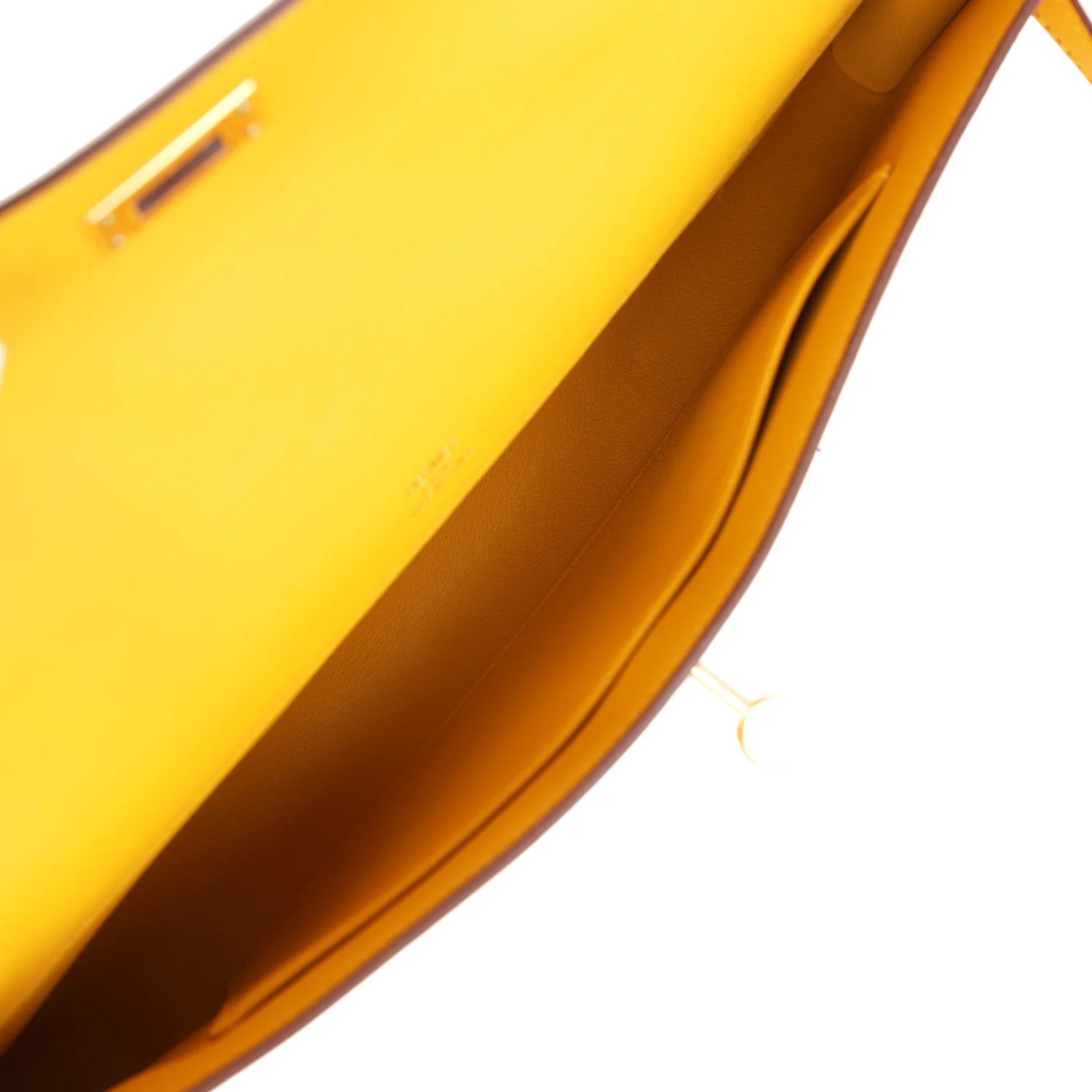 Replicate Hermes Kelly Cut Jaune Ambre Swift Gold Hardware(1:1 replica)