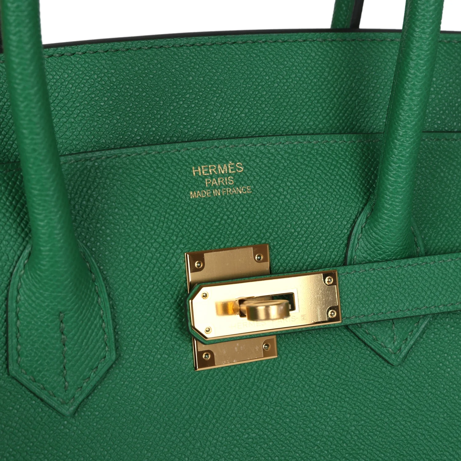 Replicate Hermes Birkin 35 Cactus Epsom Gold Hardware(1:1 replica)