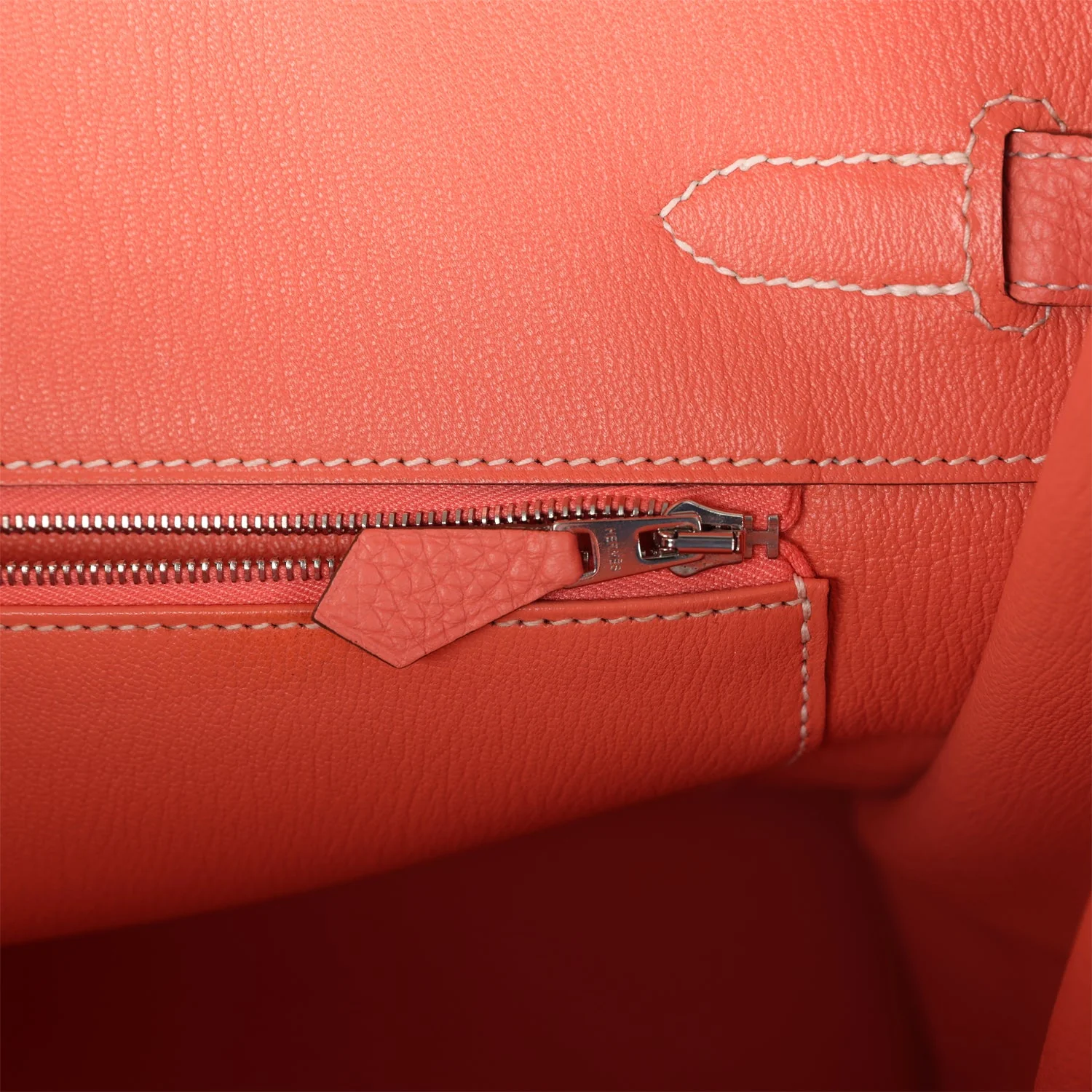 Replicate Hermes Birkin 35 Crevette Clemence Palladium Hardware(1:1 replica)