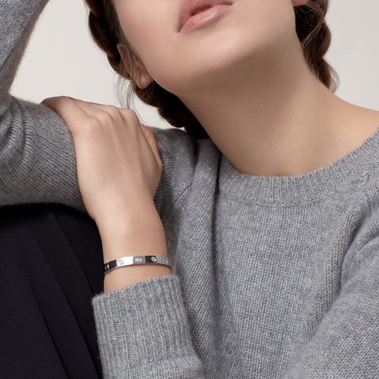 Replicate LOVE bracelet, classic model,10 diamonds(1:1 replica)