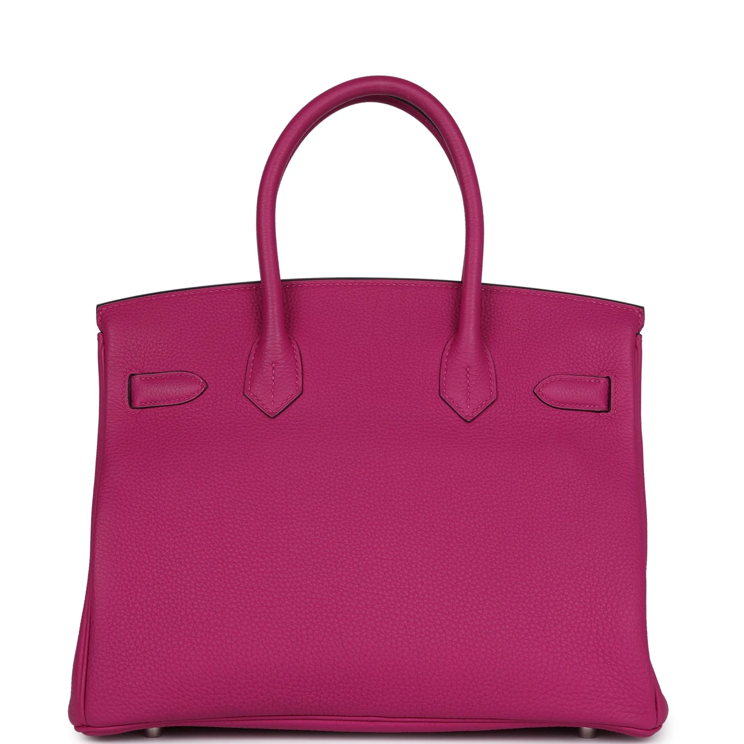 Replicate Hermes Birkin 30 Rose Pourpre Togo Palladium Hardware(1:1 replica)