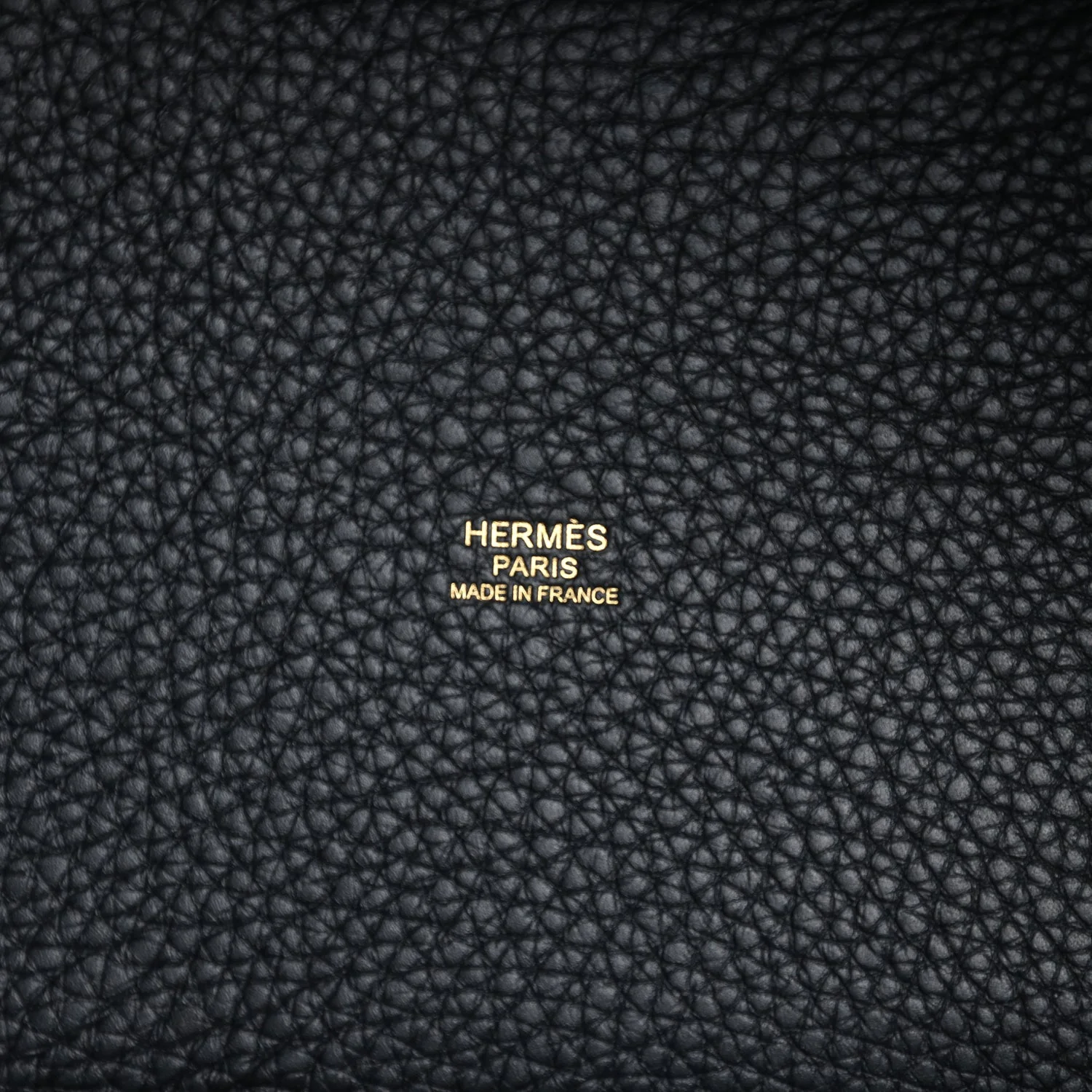 Replicate Hermes Picotin Lock 18 Black Clemence Gold Hardware(1:1 replica)