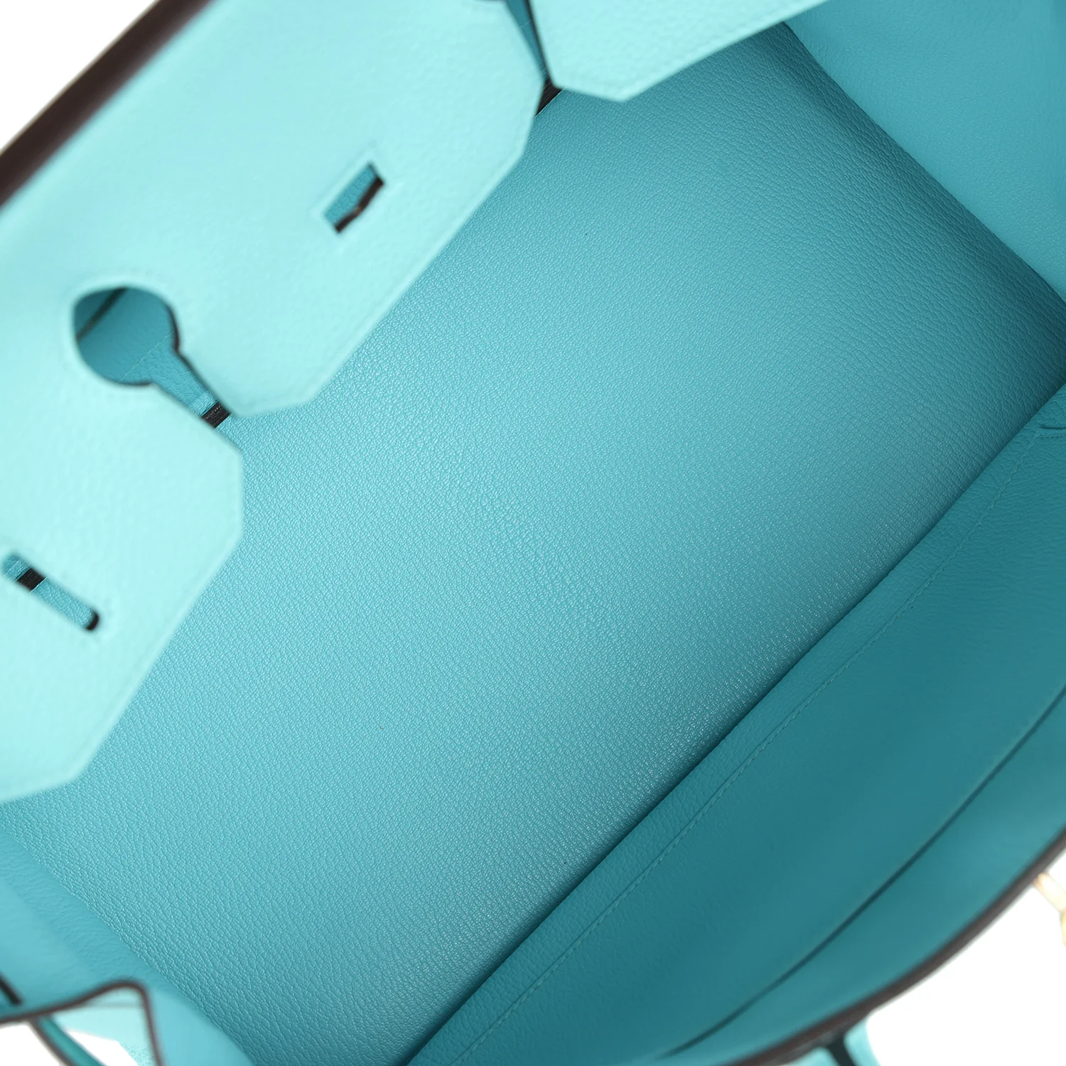 Replicate Hermes Birkin 35 Bleu Atoll Togo Gold Hardware(1:1 replica)