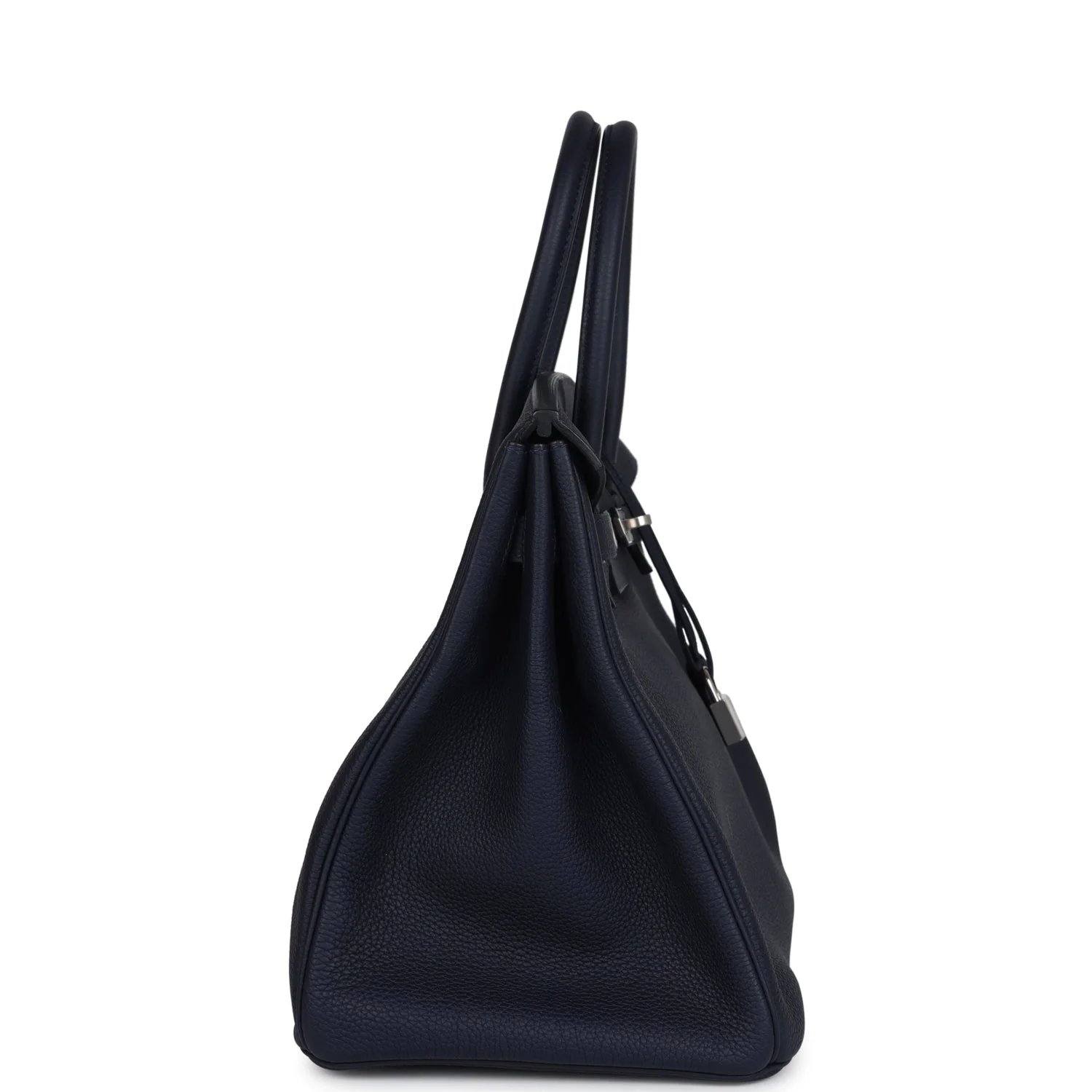 Replicate Hermes Birkin 35 Bleu Nuit Togo Palladium Hardware(1:1 replica)