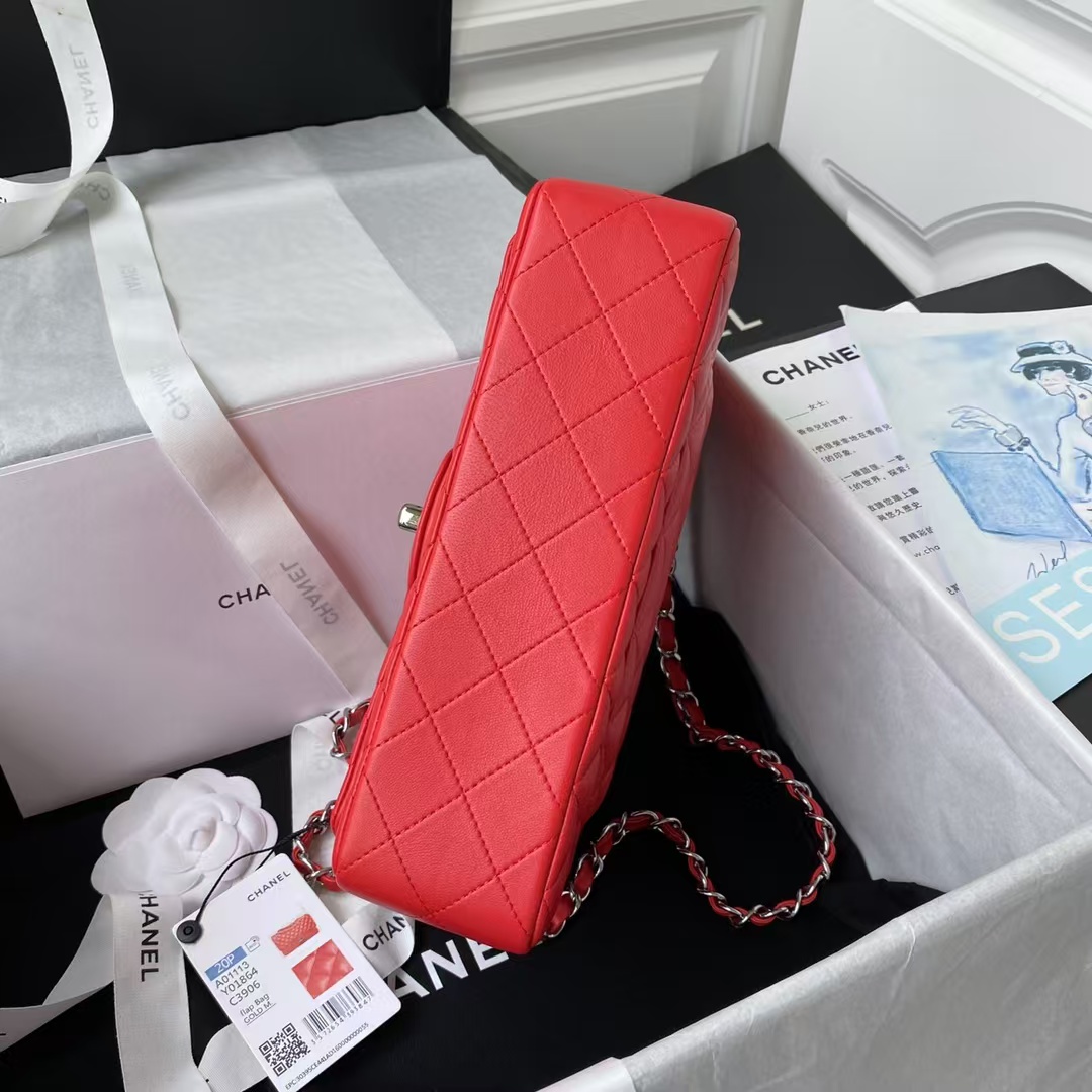 Replicate Chanel Small Classic Handbag Silver Hardware(1:1 replica)