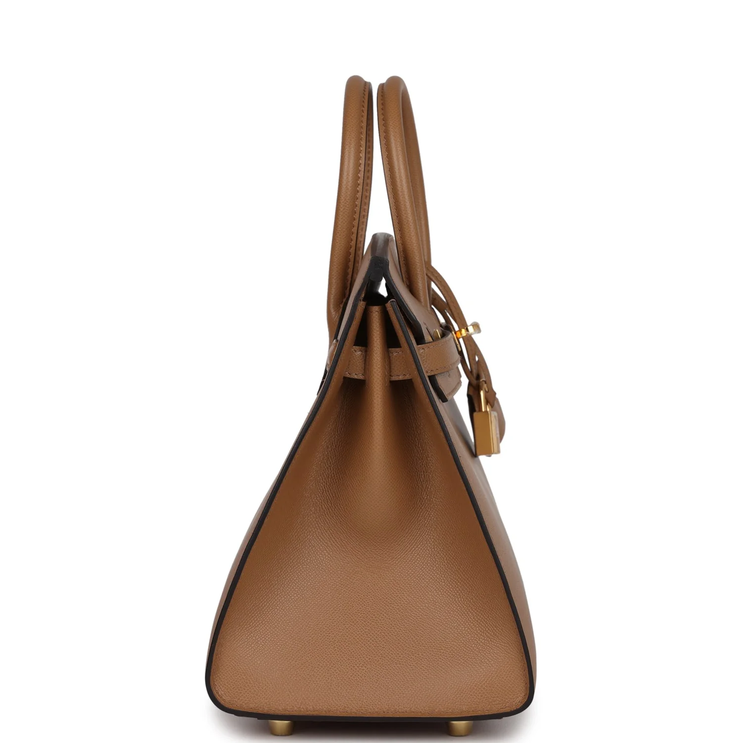 Replicate Hermes Birkin Sellier 25 Chai Madame Gold Hardware(1:1 replica)