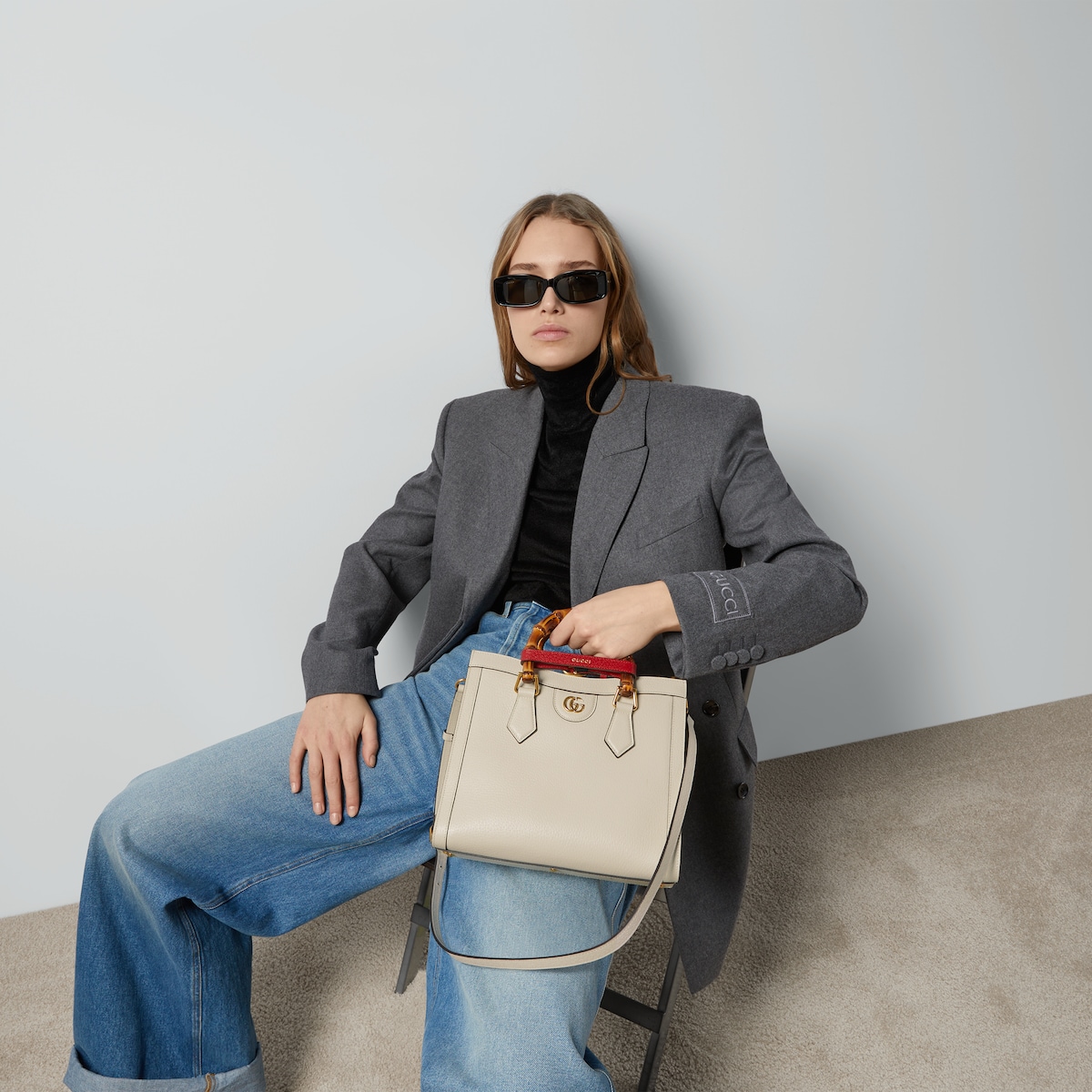 Replicate Gucci Diana Small Tote Bag(1:1 replica)