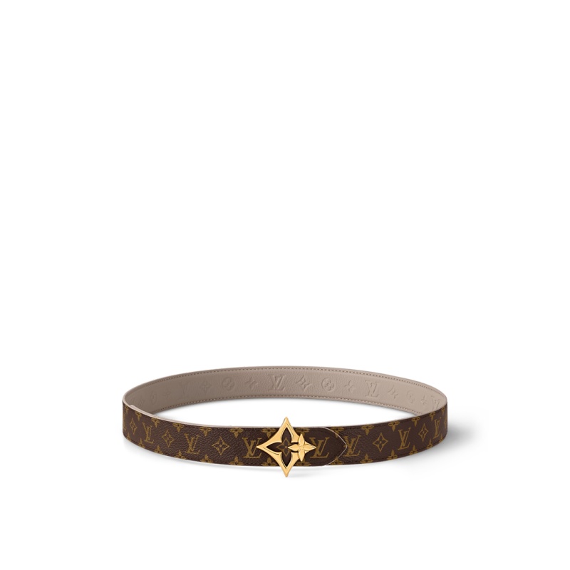 Replicate LV Flowergram Ard 30mm Reversible Belt(1:1 replica)