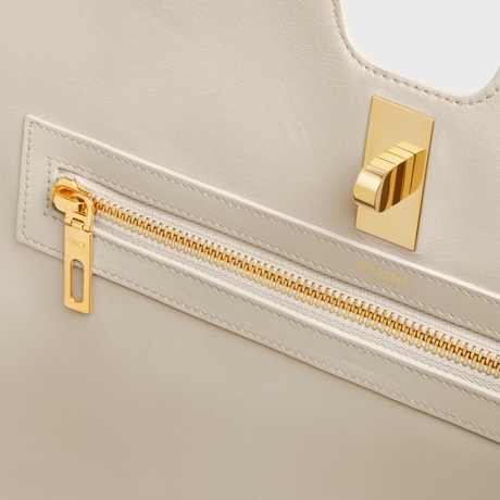 Replicate CABAS 16 IN SMOOTH CALFSKIN LIGHT STONE(1:1 replica)