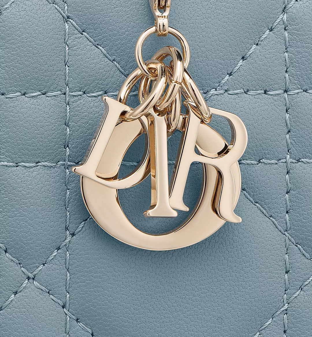 Replicate Mini Lady Dior Gardenia Wallet(1:1 replica)