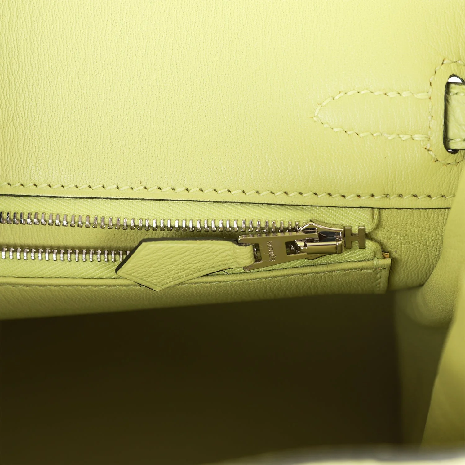 Replicate Hermes Birkin 25 Jaune Bourgeon Matte Alligator Palladium Hardware(1:1 replica)