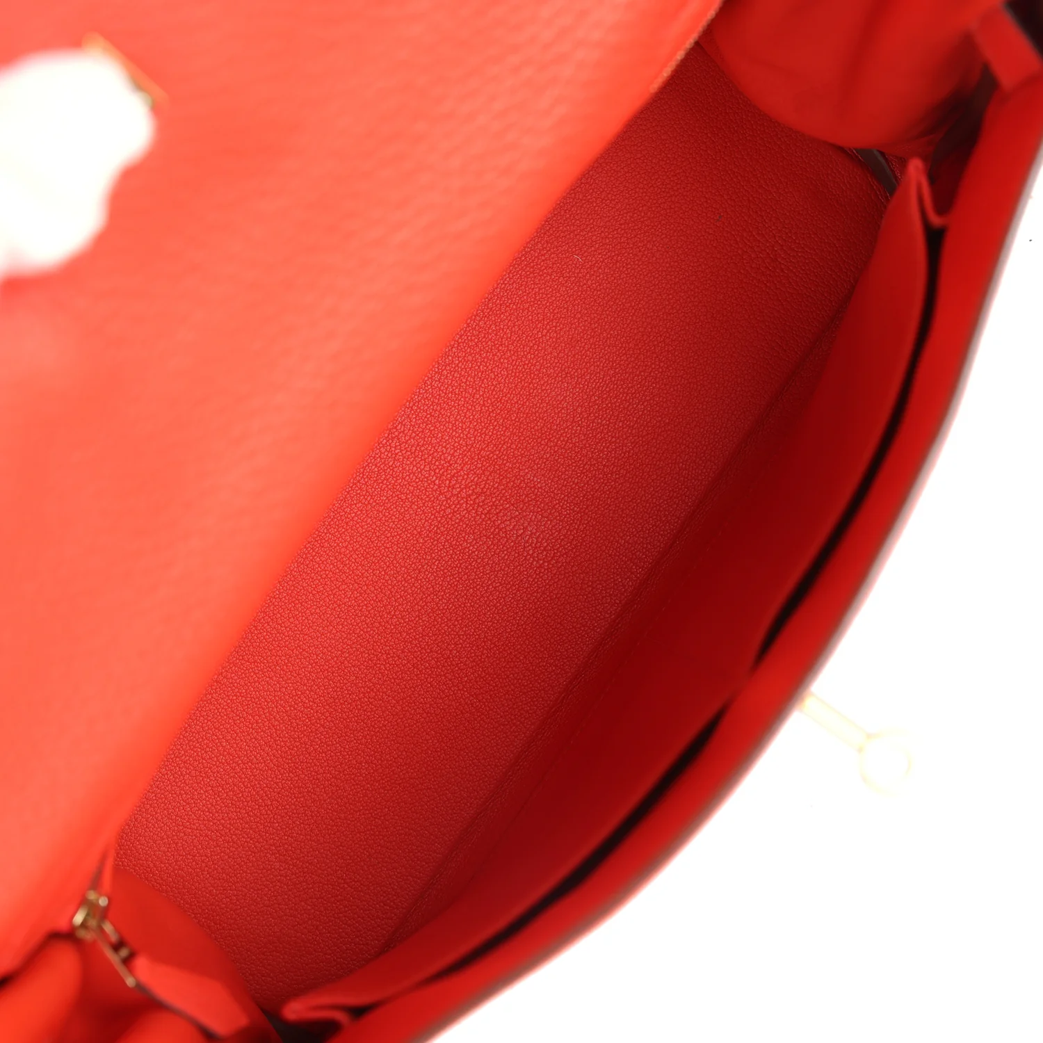 Replicate Hermes Kelly Retourne 32 Capucine Togo Gold Hardware(1:1 replica)