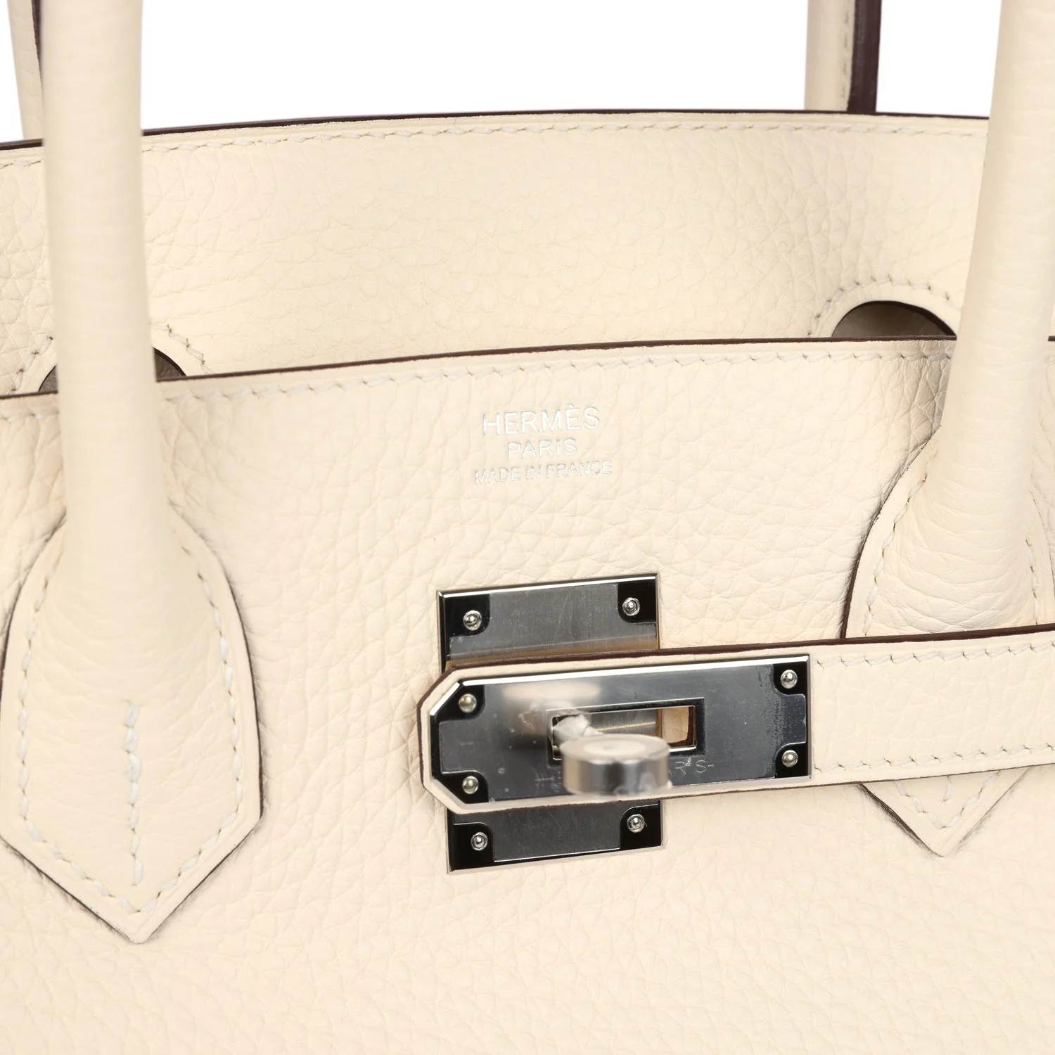 Replicate Hermes Birkin 30 Nata Clemence Palladium Hardware(1:1 replica)