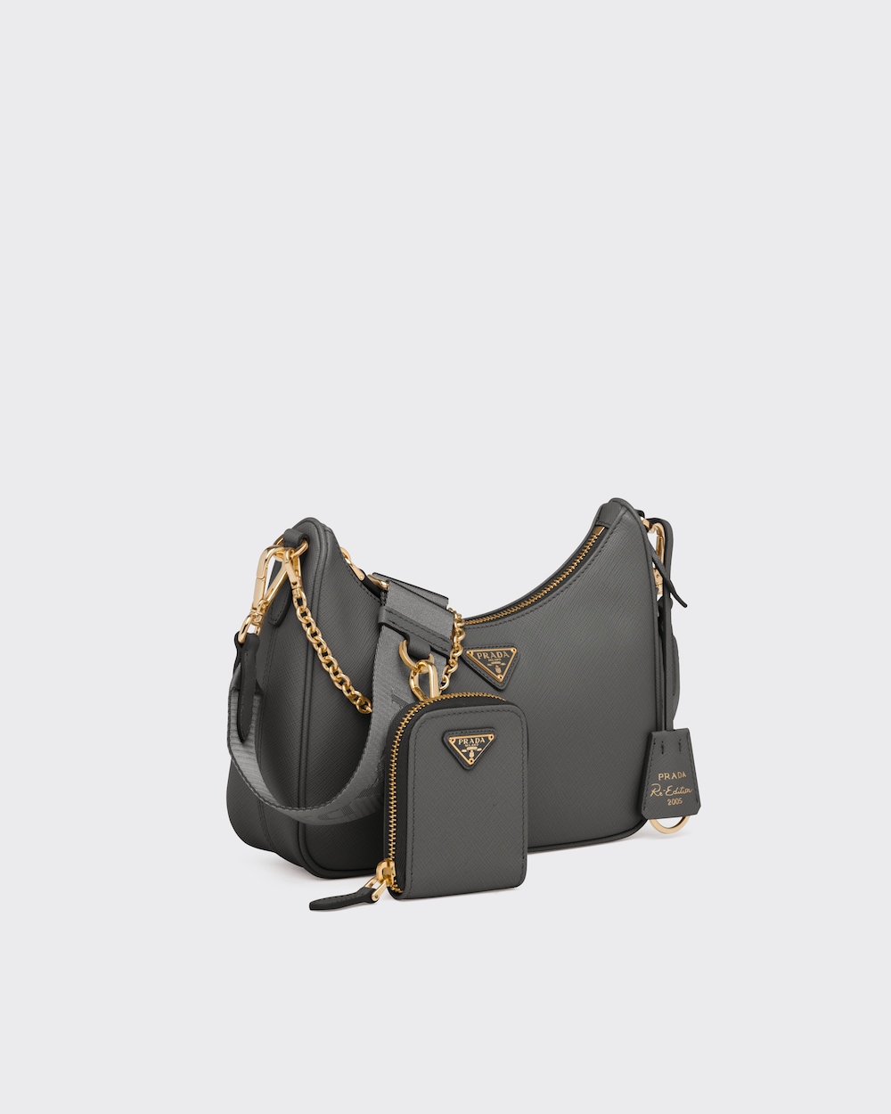 Replicate Prada Re-Edition 2005 Saffiano Leather Bag(1:1 replica)