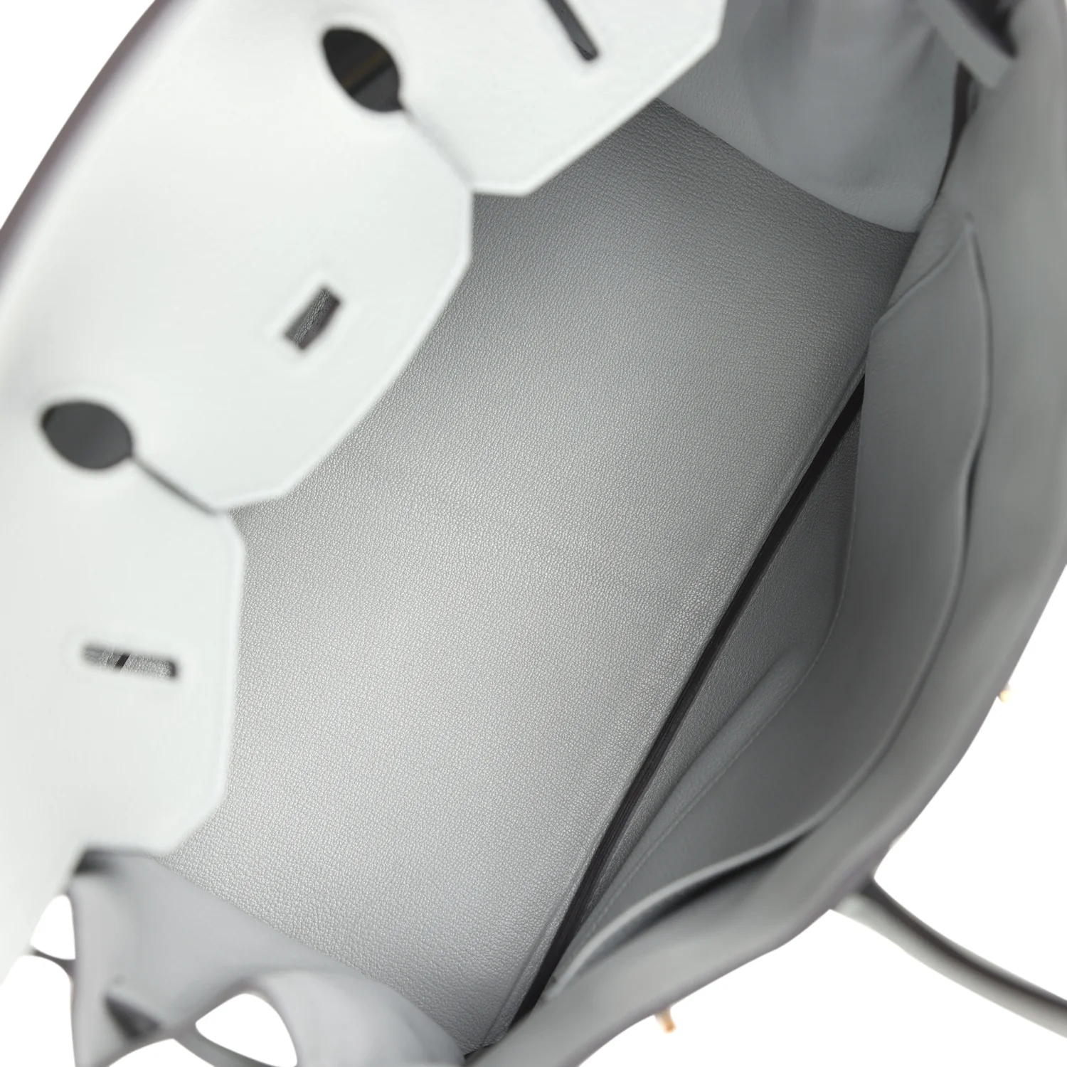 Replicate Hermes Birkin 35 Gris Mouette Togo Gold Hardware(1:1 replica)