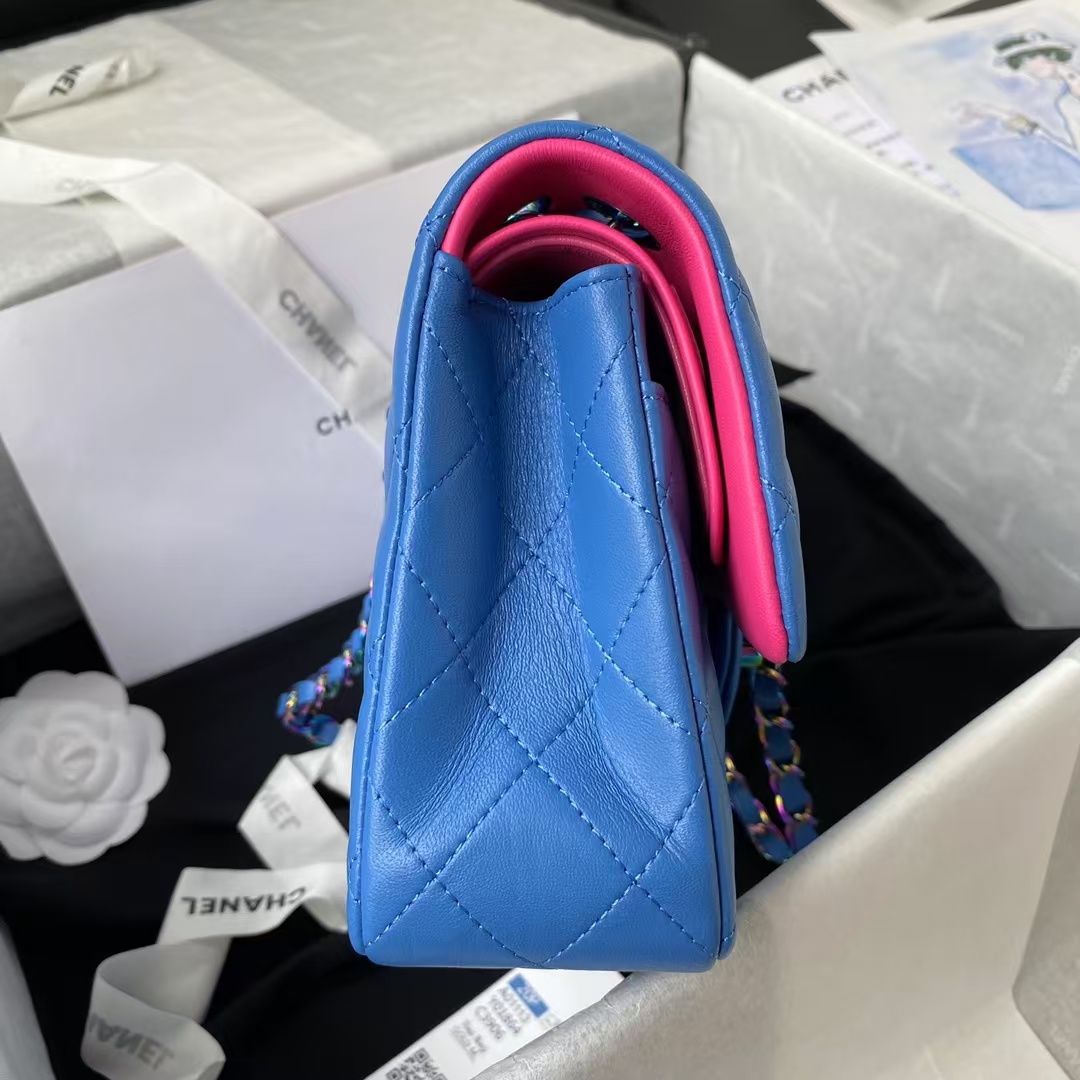 Replicate Chanel Small Classic Handbag Gradient Metal(1:1 replica)