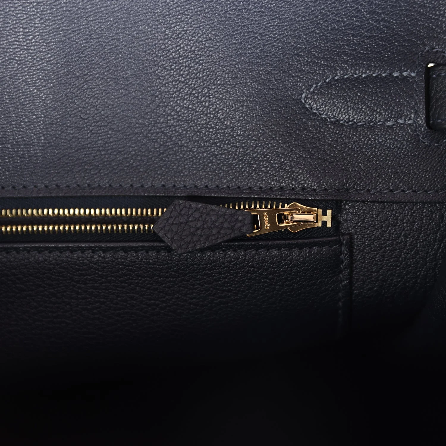 Replicate Hermes Birkin 35 Caban Togo Gold Hardware(1:1 replica)