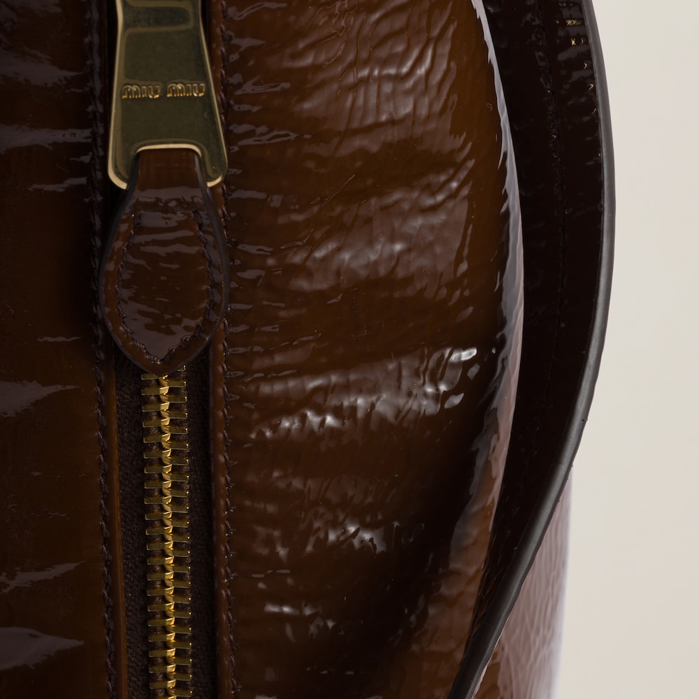 Replicate Naplak patent leather pouch(1:1 replica)