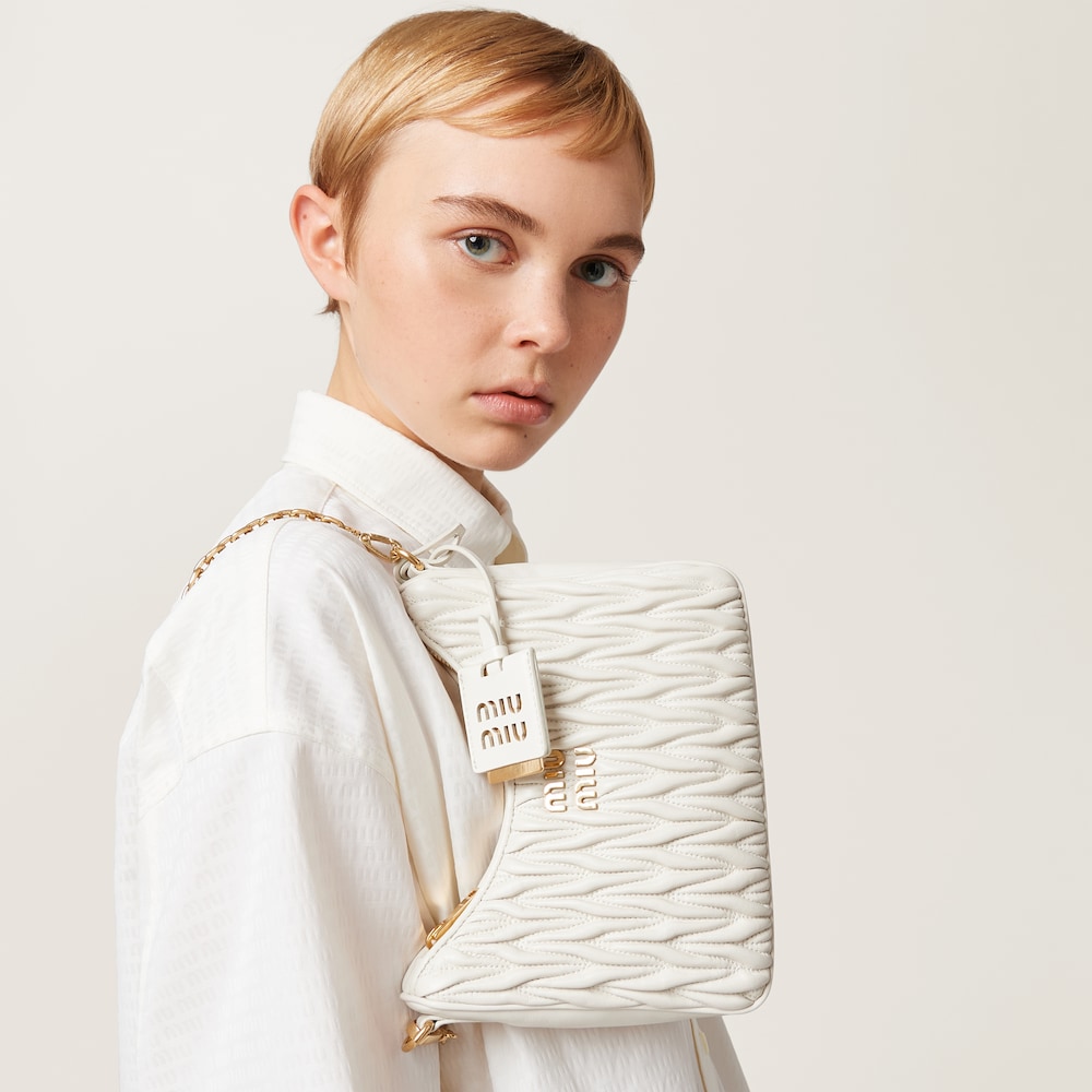 Replicate Matelassé nappa leather shoulder bag(1:1 replica)