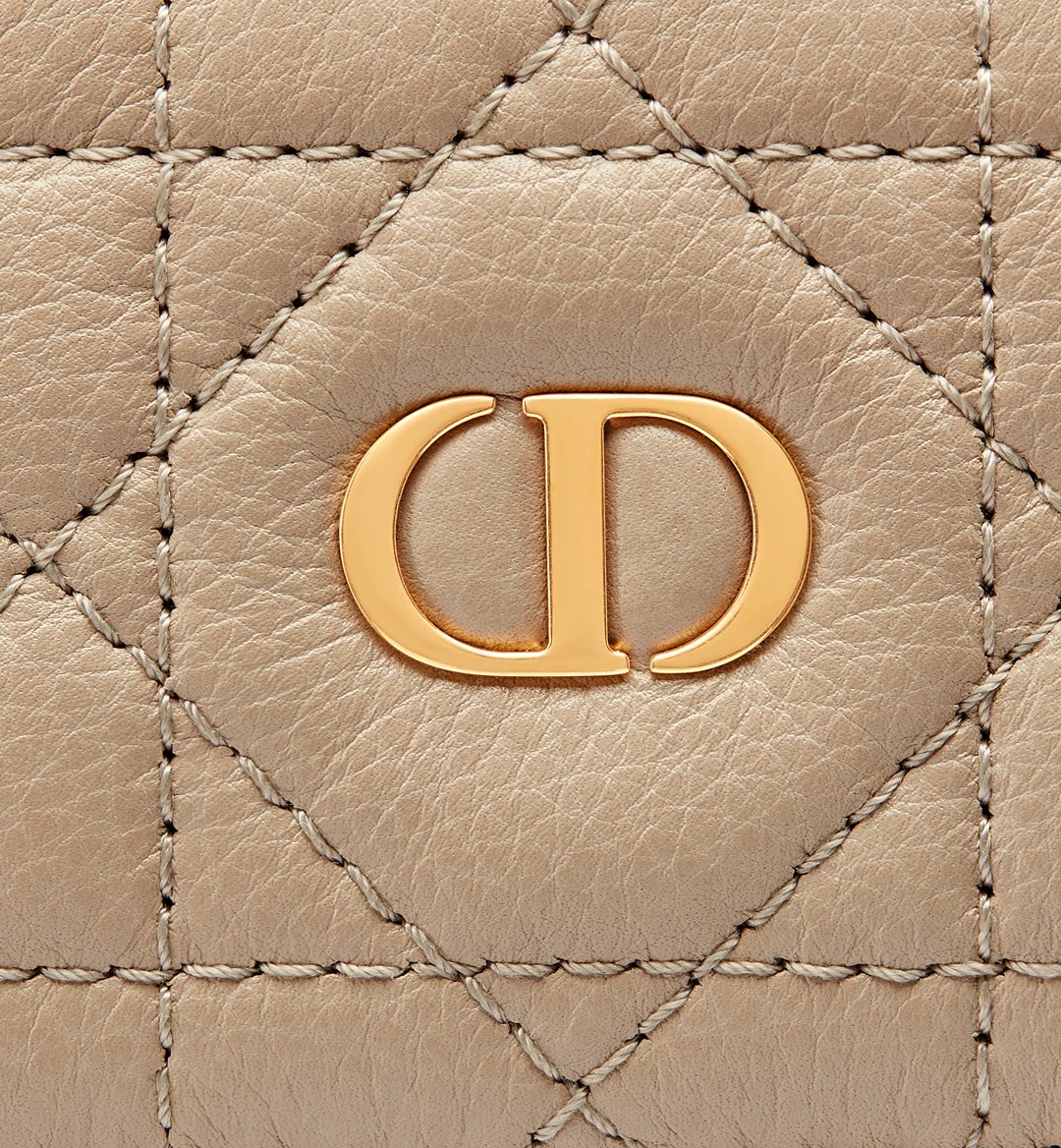 Replicate Dior Caro Freesia Card Holder(1:1 replica)