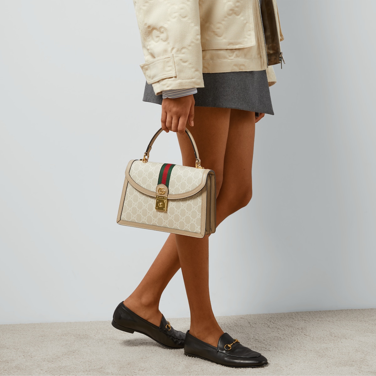 Replicate Ophidia GG Small Top Handle Bag(1:1 replica)