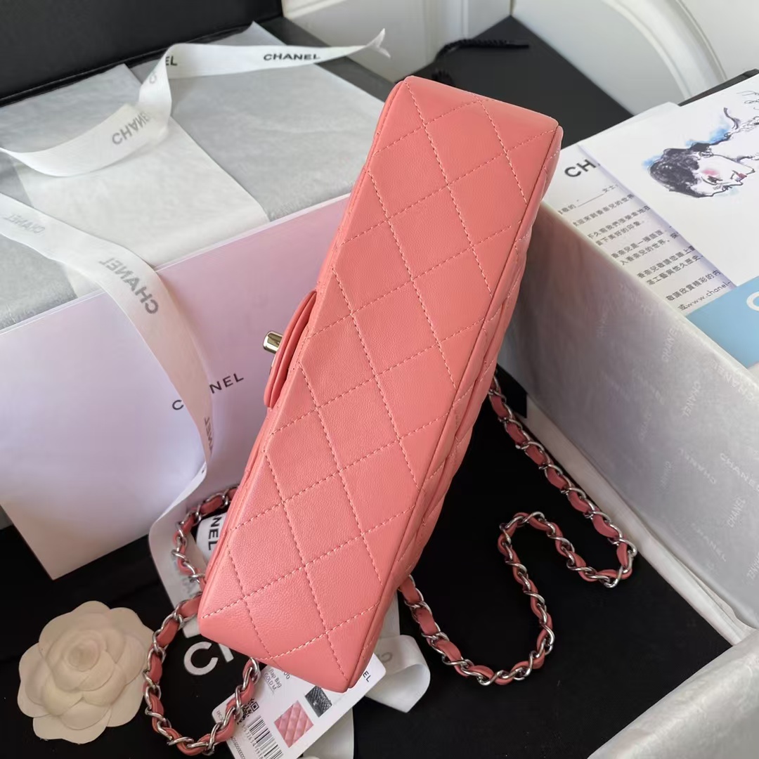 Replicate Chanel Small Classic Handbag Silver Hardware(1:1 replica)