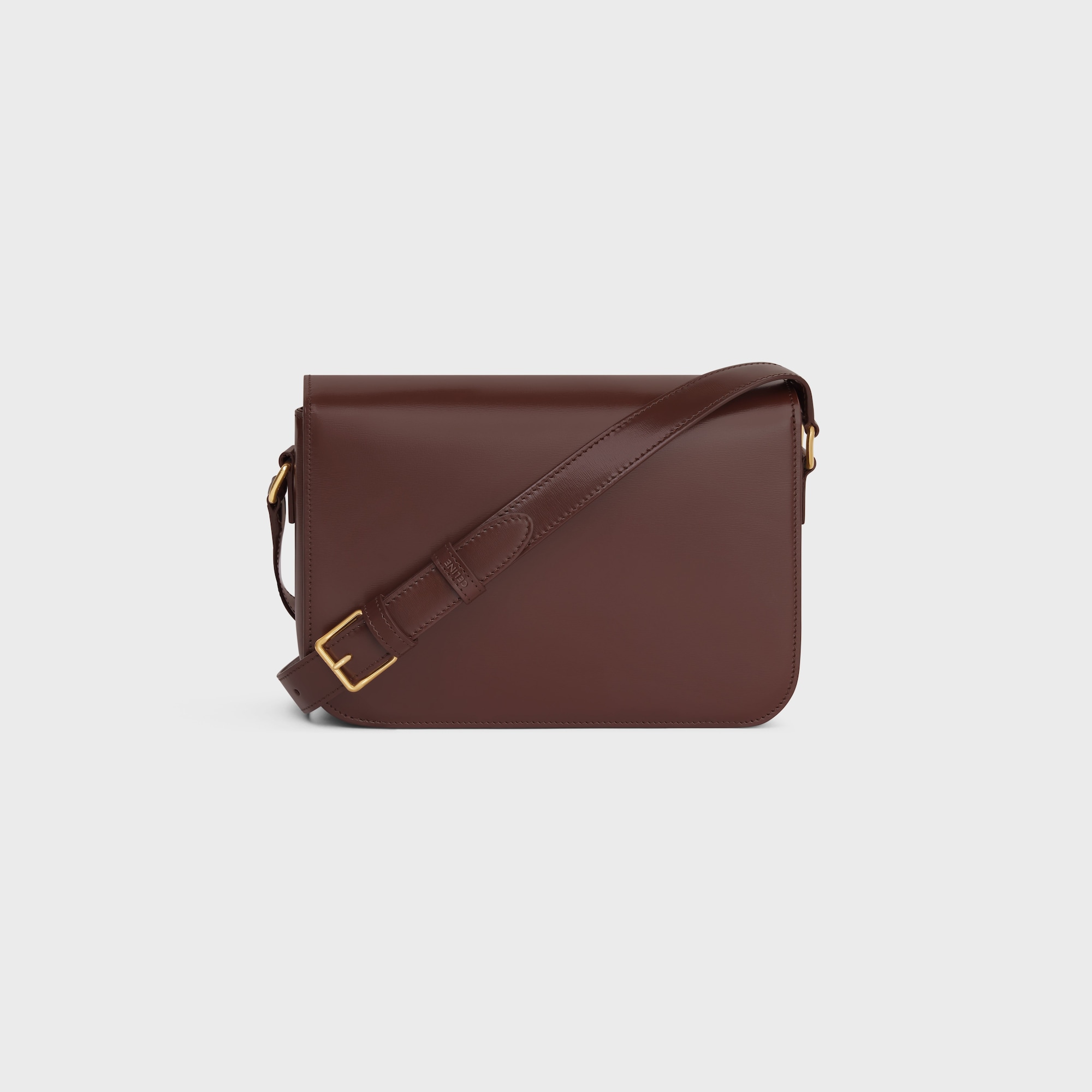 Replicate CLASSIQUE TRIOMPHE BAG IN SHINY CALFSKIN(1:1 replica)