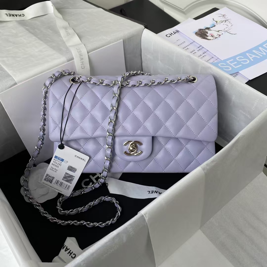 Replicate Chanel Classic 11.12 Handbag Silver Hardware(1:1 replica)