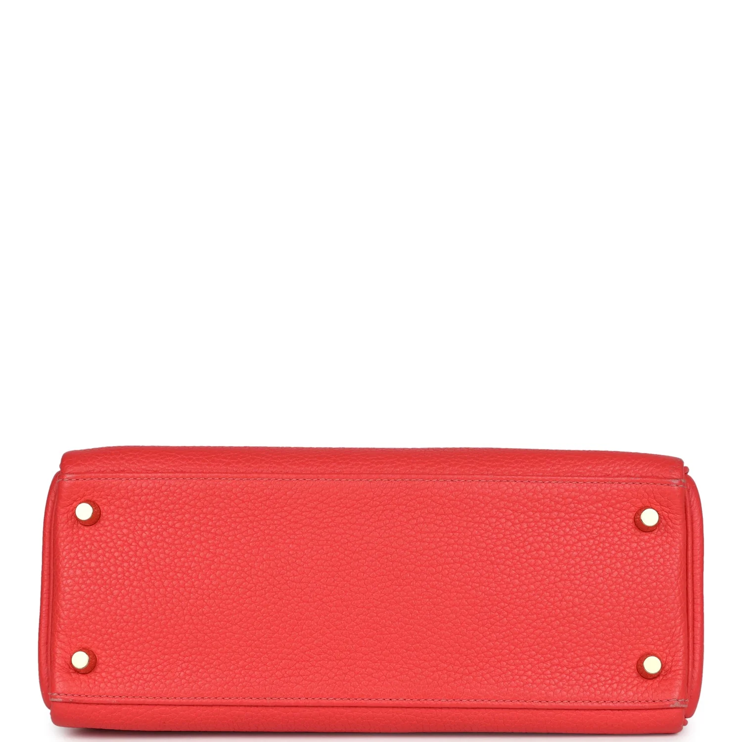 Replicate Hermes Kelly Retourne 28 Rose Jaipur Clemence Gold Hardware(1:1 replica)