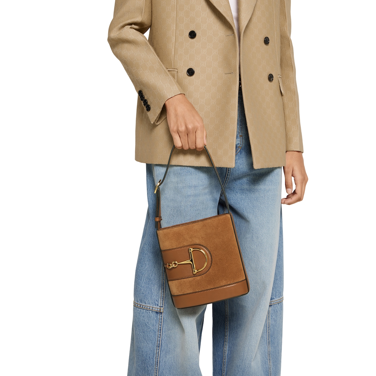 Replicate Gucci 73 Mini Bucket Bag(1:1 replica)