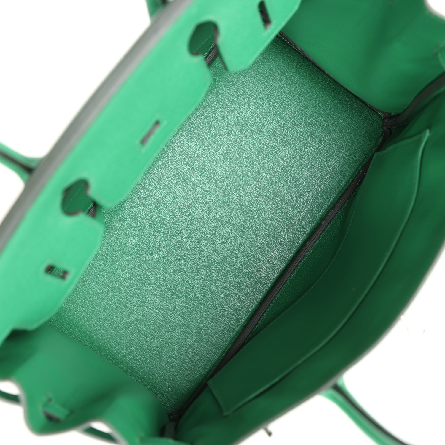 Replicate Hermes Birkin 30 Cactus Epsom Palladium Hardware(1:1 replica)