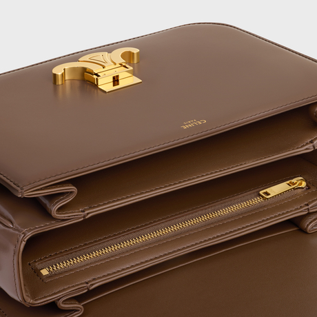 Replicate CLASSIQUE TRIOMPHE BAG IN SHINY CALFSKIN(1:1 replica)