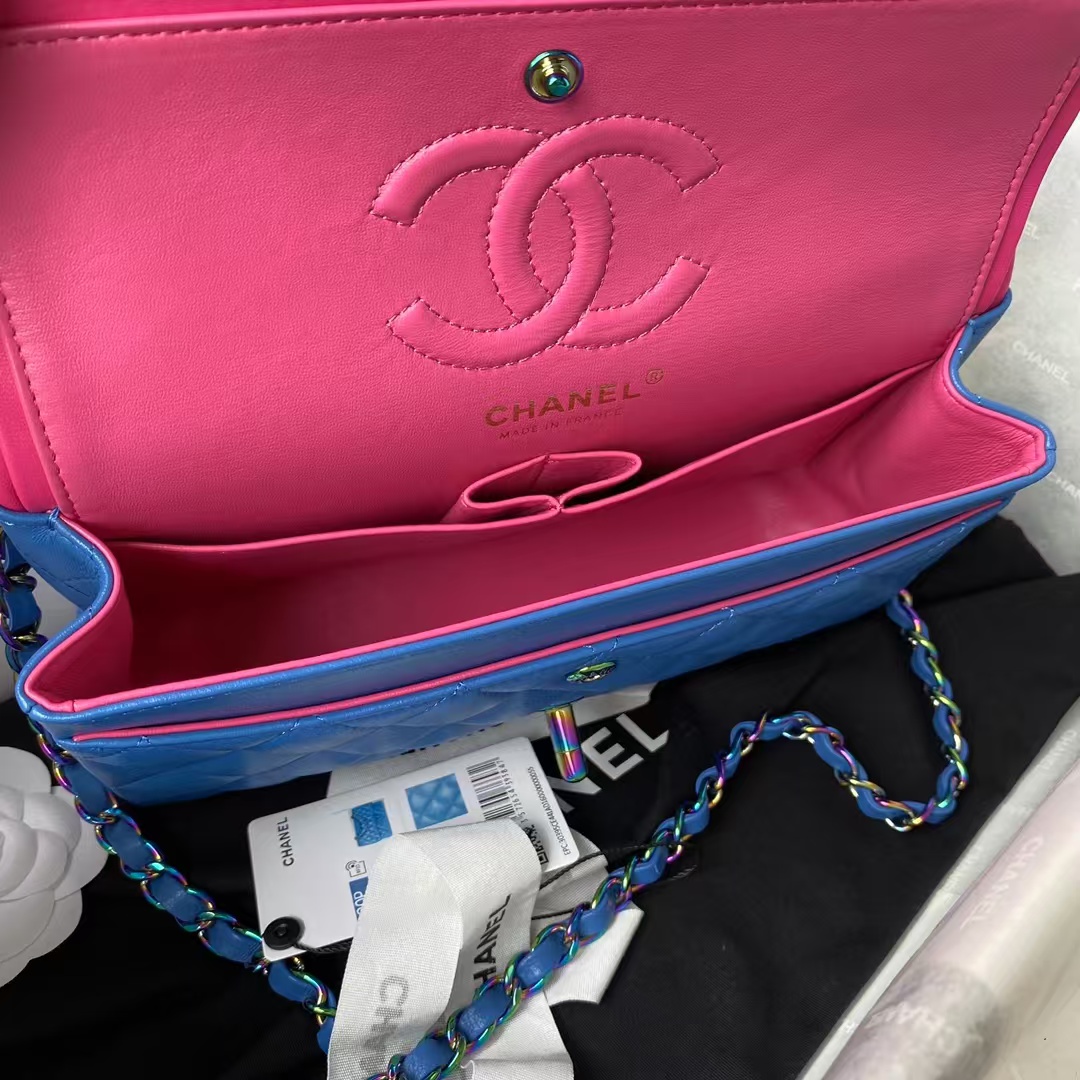 Replicate Chanel Small Classic Handbag Gradient Metal(1:1 replica)