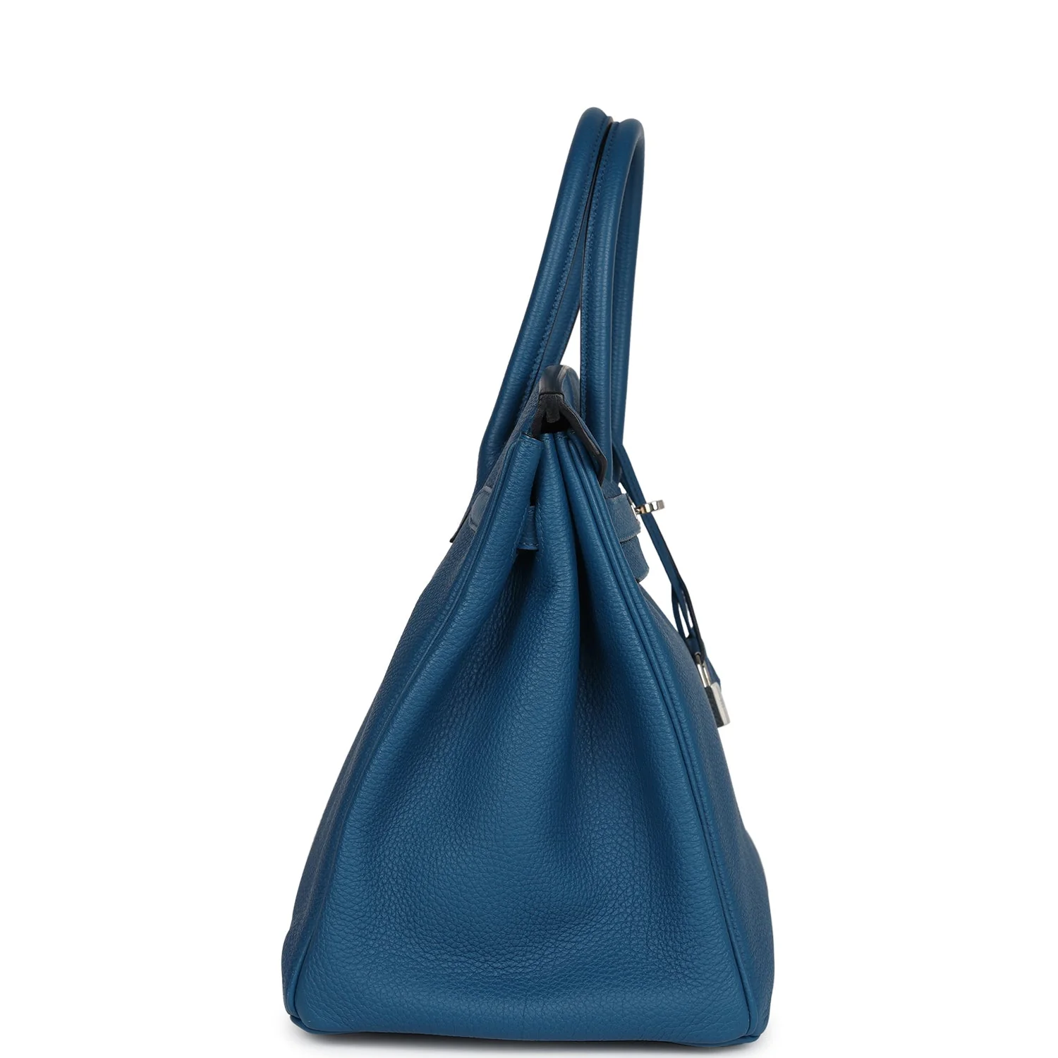 Replicate Hermes Birkin 35 Bleu de Galice Togo Palladium Hardware(1:1 replica)