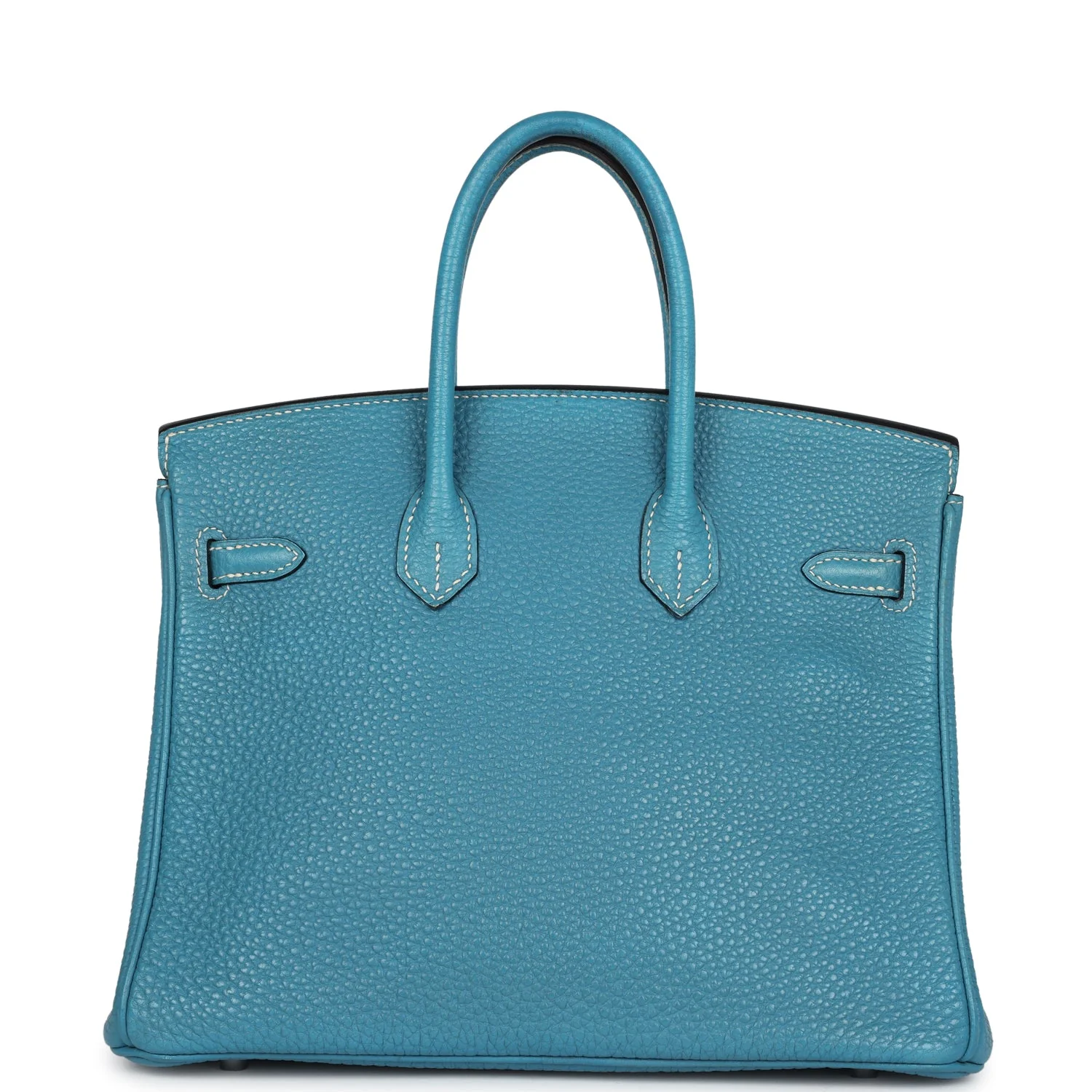 Replicate Hermes Birkin 25 Blue Jean Togo Palladium Hardware(1:1 replica)
