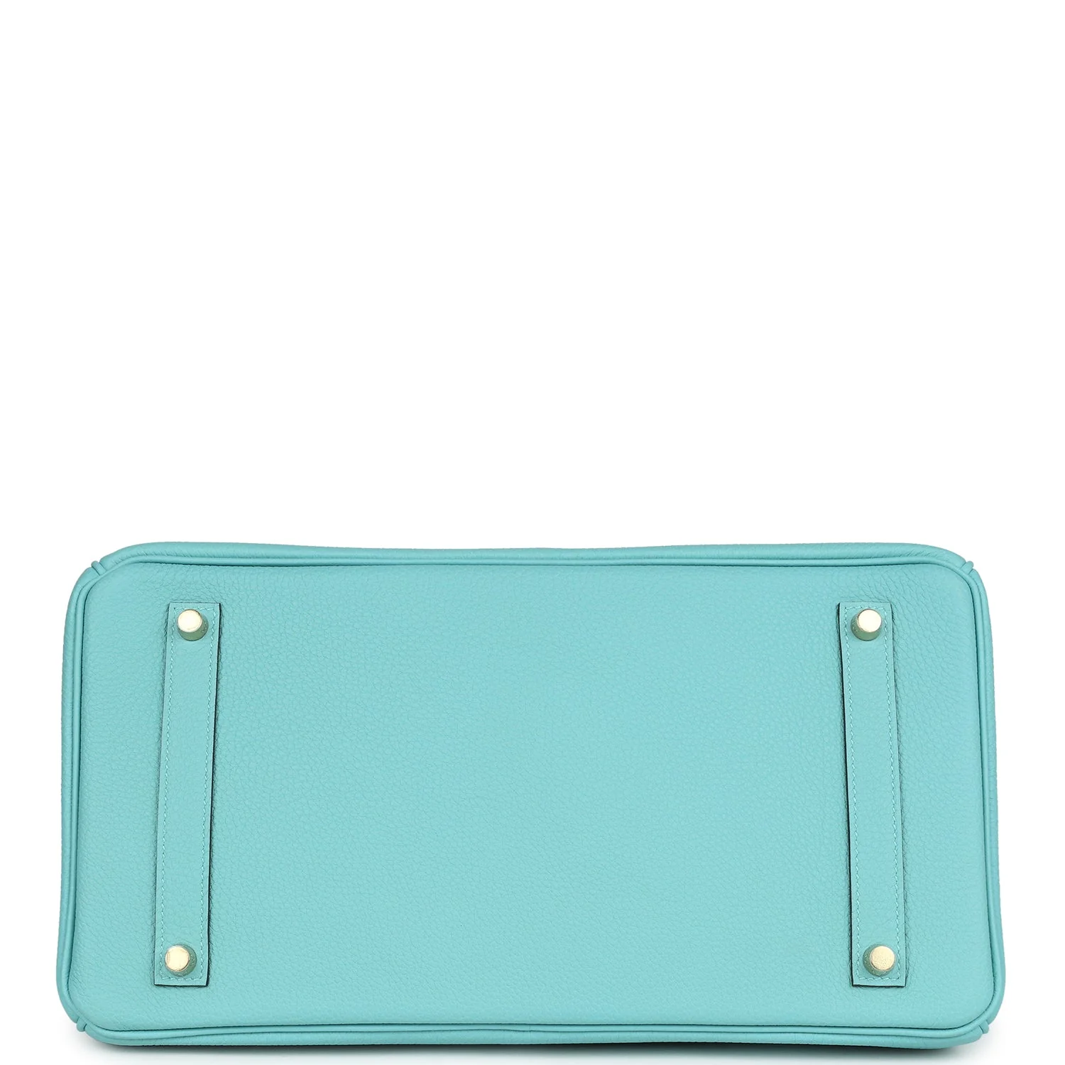 Replicate Hermes Birkin 35 Bleu Atoll Togo Gold Hardware(1:1 replica)