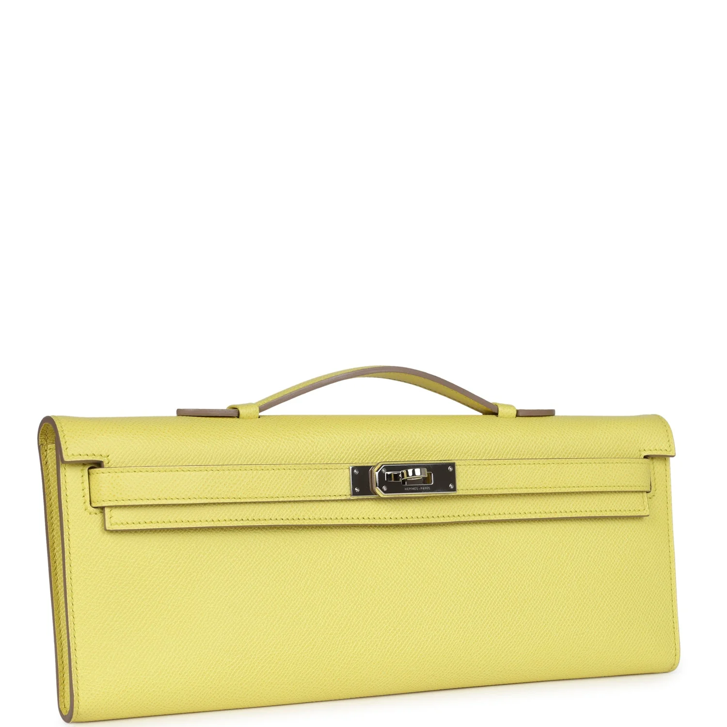 Replicate Hermes Kelly Cut Soufre Epsom Palladium Hardware(1:1 replica)