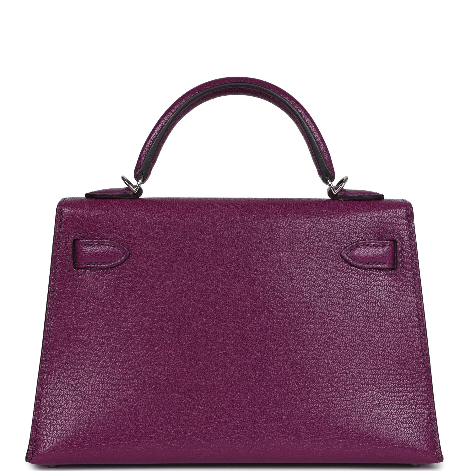 Replicate Hermes Kelly Sellier 20 Anemone Chevre Palladium Hardware(1:1 replica)