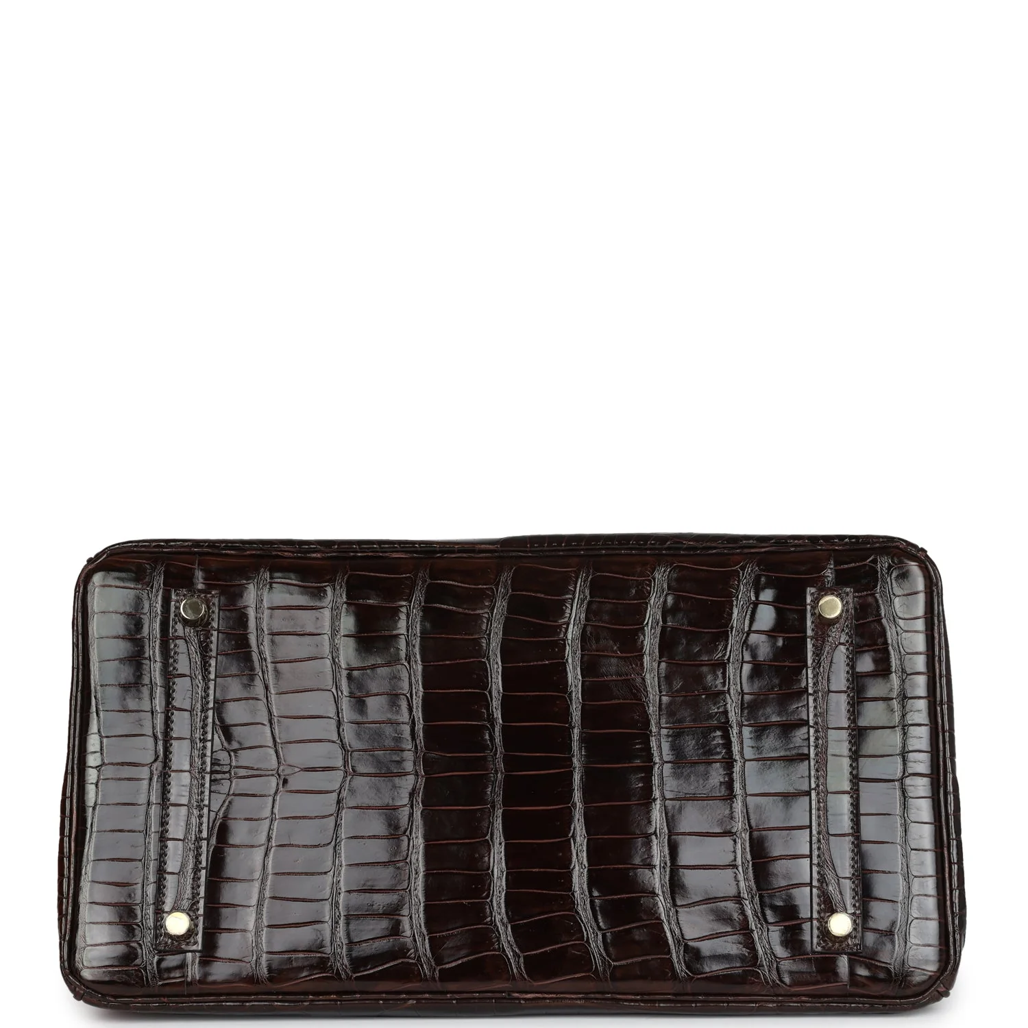 Replicate Hermes Birkin 35 Cocaon Shiny Porosus Crocodile Gold Hardware(1:1 replica)