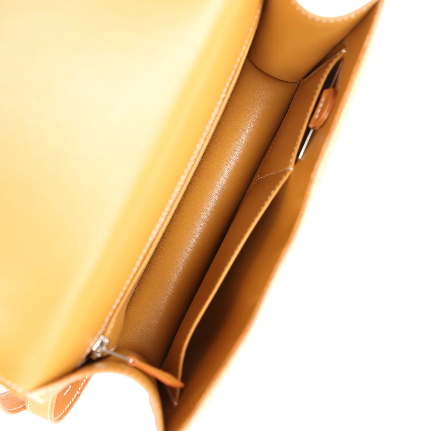 Replicate Hermes Constance 1-24 Naturel Sable Vache Naturel Graine Palladium Hardware(1:1 replica)