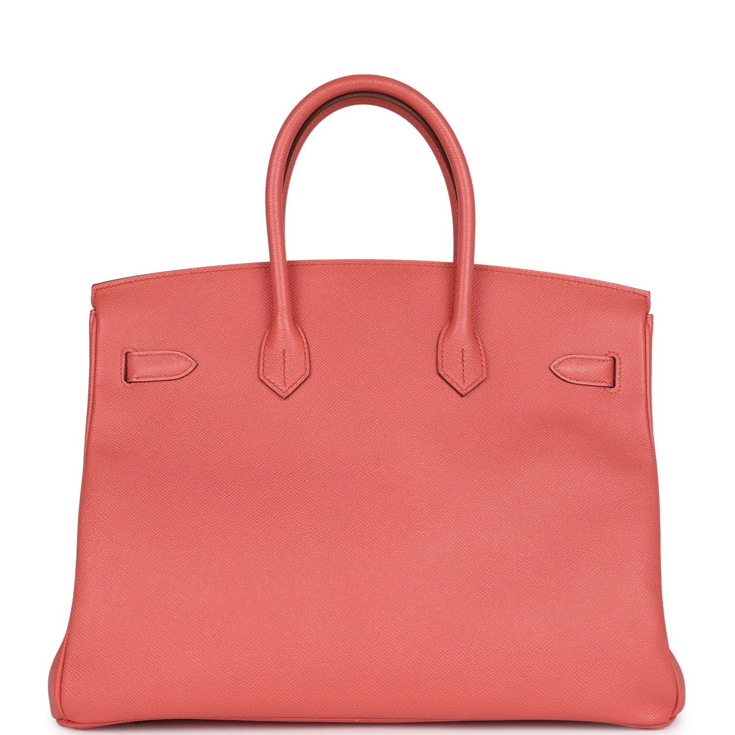 Replicate Hermes Birkin 35 Flamingo Epsom Palladium Hardware(1:1 replica)