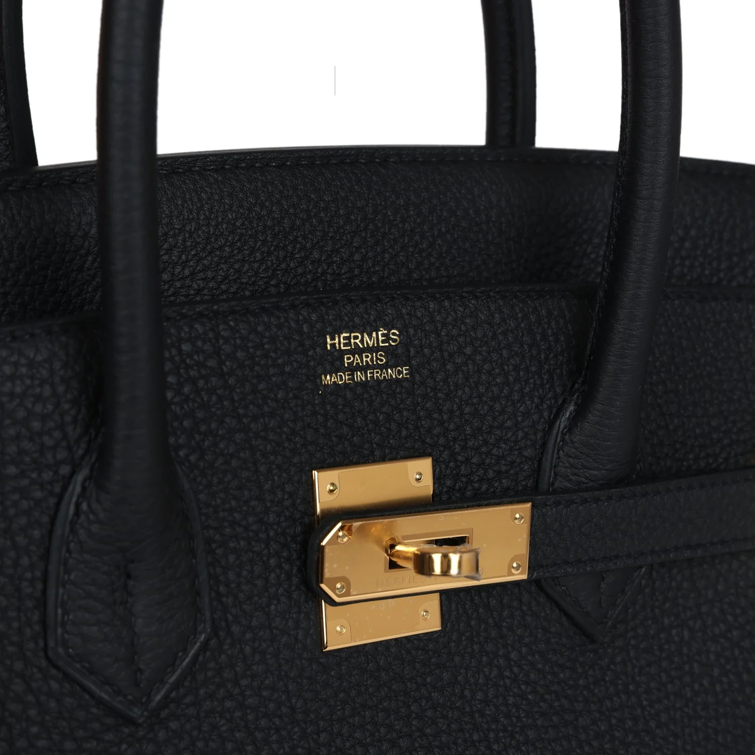 Replicate Hermes Birkin 35 Black Togo Gold Hardware(1:1 replica)