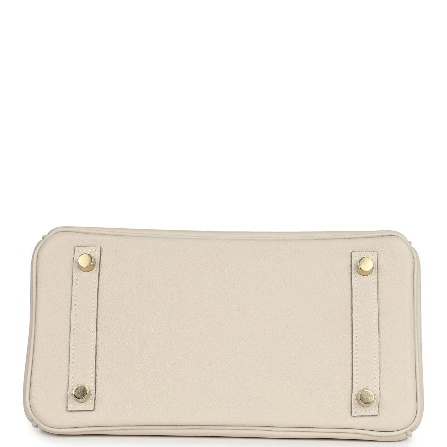 Replicate Hermes Birkin 25 Craie Taurillon Novillo Gold Hardware(1:1 replica)