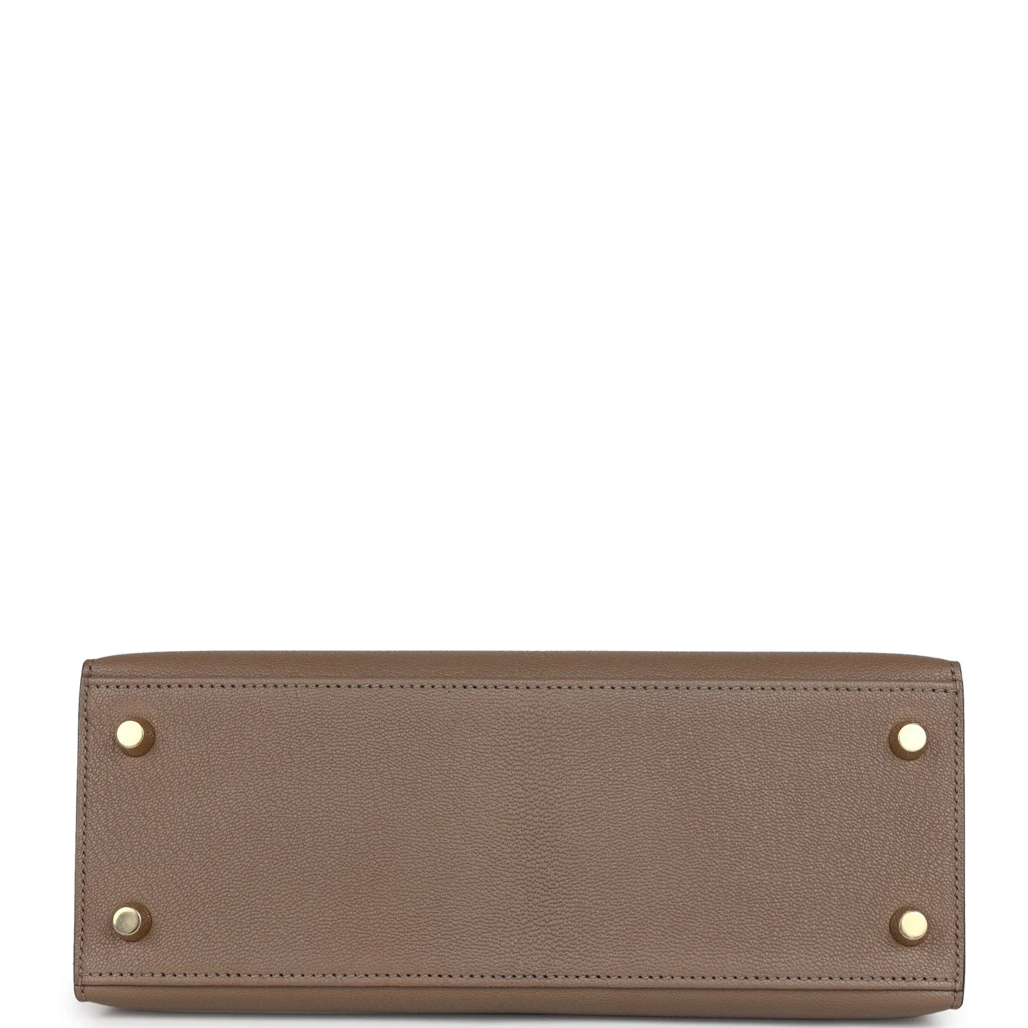 Replicate Hermes Special Order (HSS) Kelly Sellier 25 Black and Etoupe Chevre Mysore Permabrass Hardware(1:1 replica)