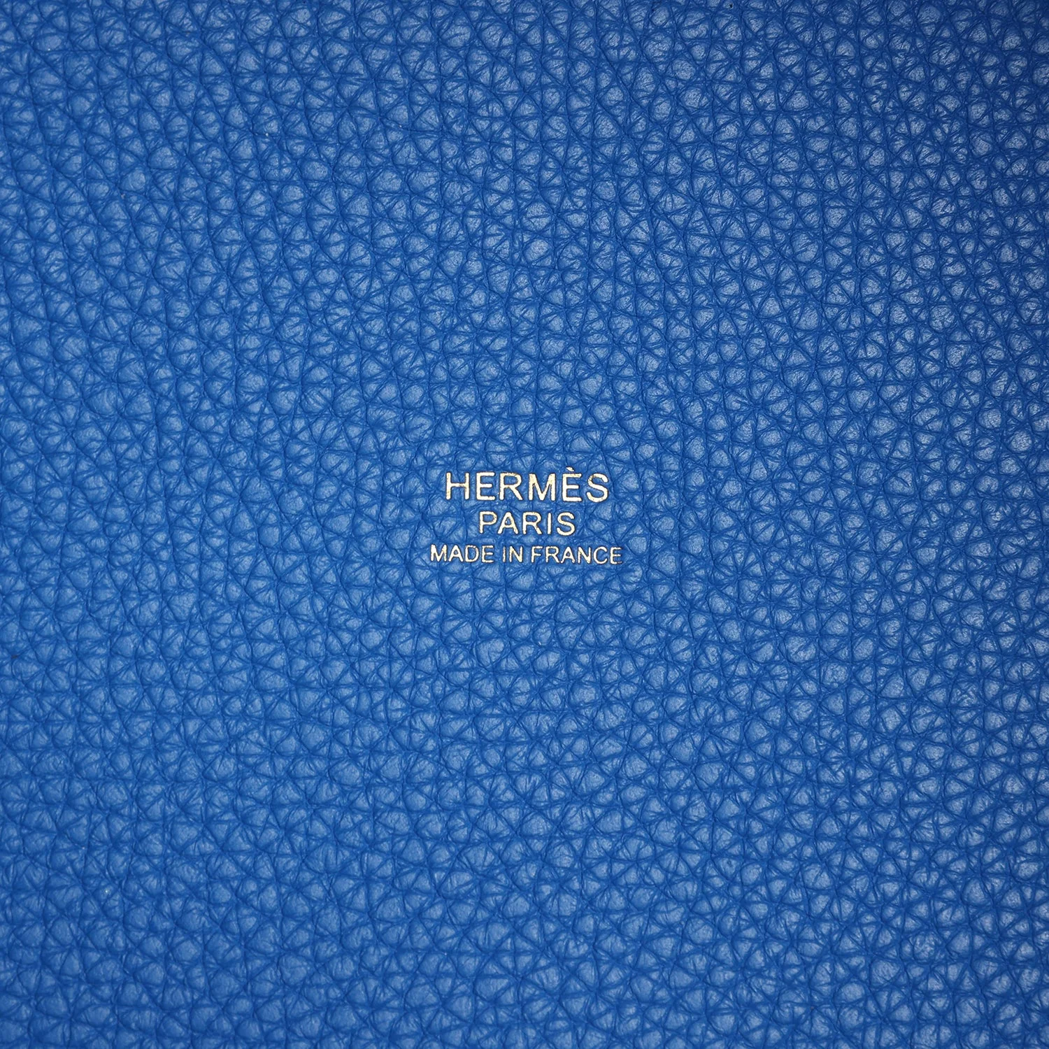 Replicate Hermes Picotin Lock 18 Bleu Royal Clemence Gold Hardware(1:1 replica)