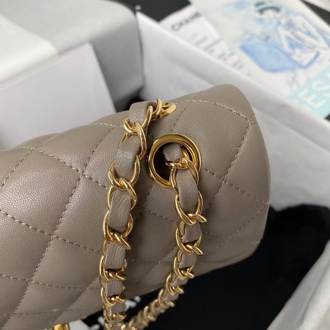 Replicate Chanel Small Classic Handbag Gold Hardware(1:1 replica)