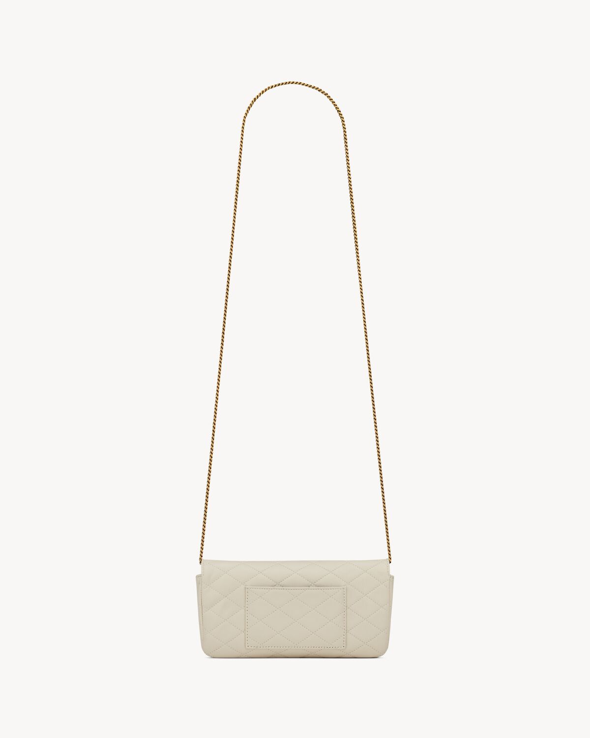 Replicate YSL Gaby Chain Phone Holder in Lambskin(1:1 replica)