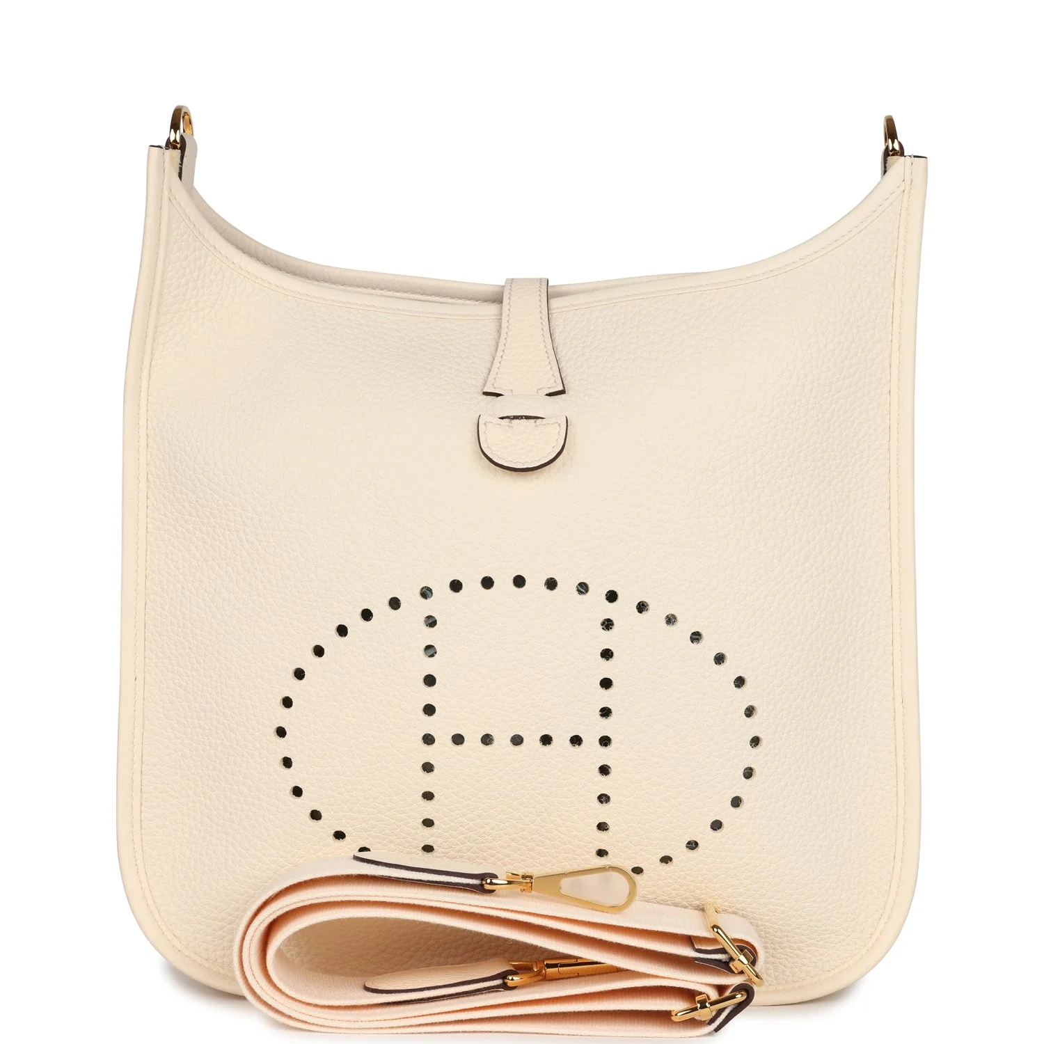 Replicate Hermes Evelyne III PM Nata Clemence Gold Hardware(1:1 replica)