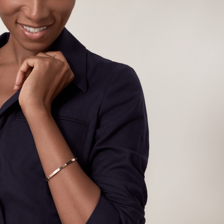 Replicate LOVE bracelet, small model, 6 diamonds(1:1 replica)